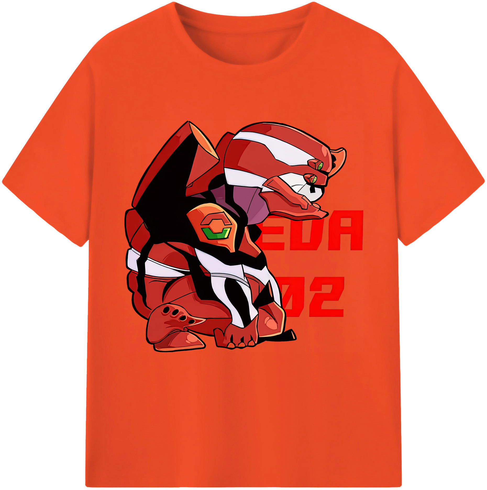 （画像用） EVA 新世紀エヴァンゲリオン 綿100％半袖Tシャツ（フロントプリント）