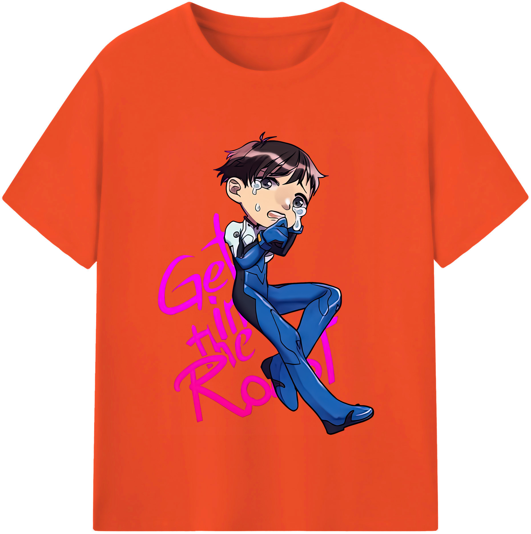（画像用） EVA 新世紀エヴァンゲリオン 綿100％半袖Tシャツ（フロントプリント）