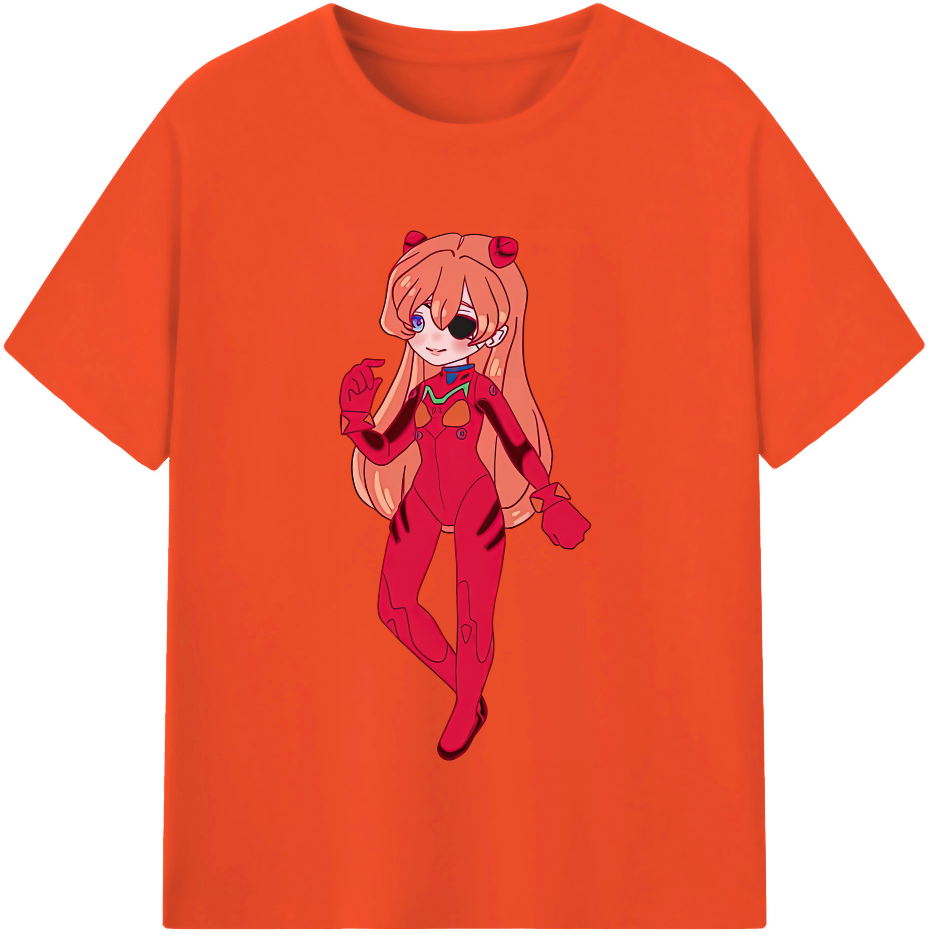 （画像用） EVA 新世紀エヴァンゲリオン 綿100％半袖Tシャツ（フロントプリント）