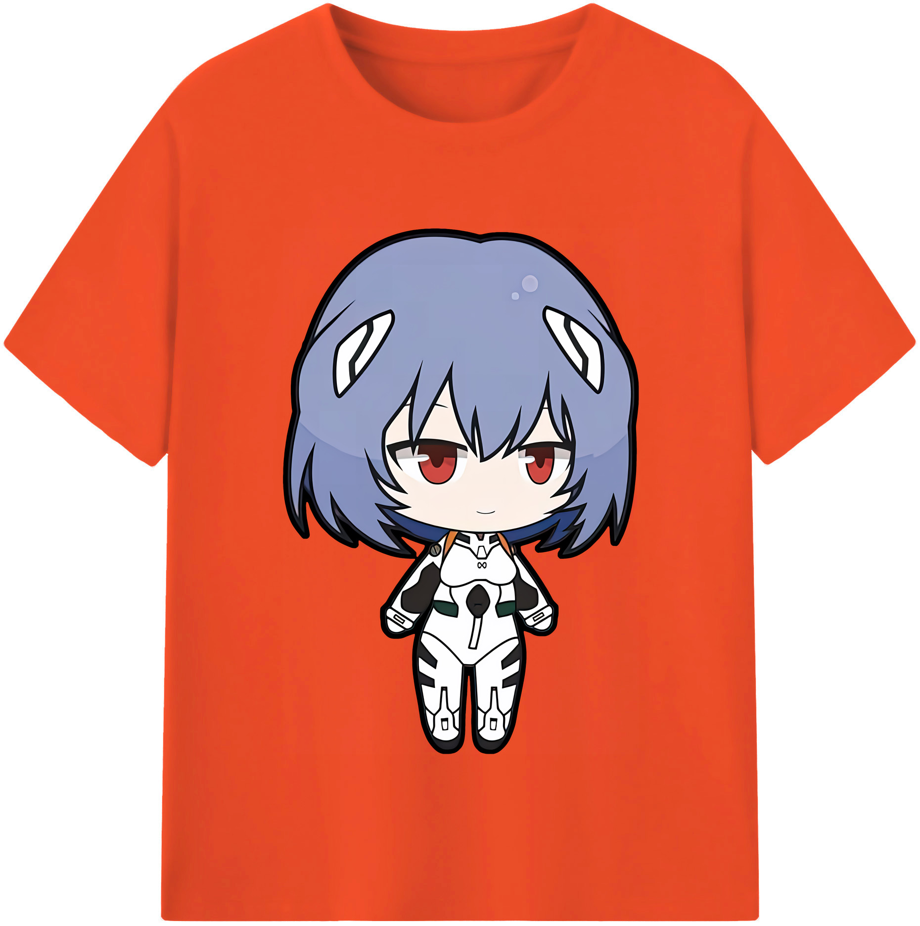 （画像用） EVA 新世紀エヴァンゲリオン 綿100％半袖Tシャツ（フロントプリント）