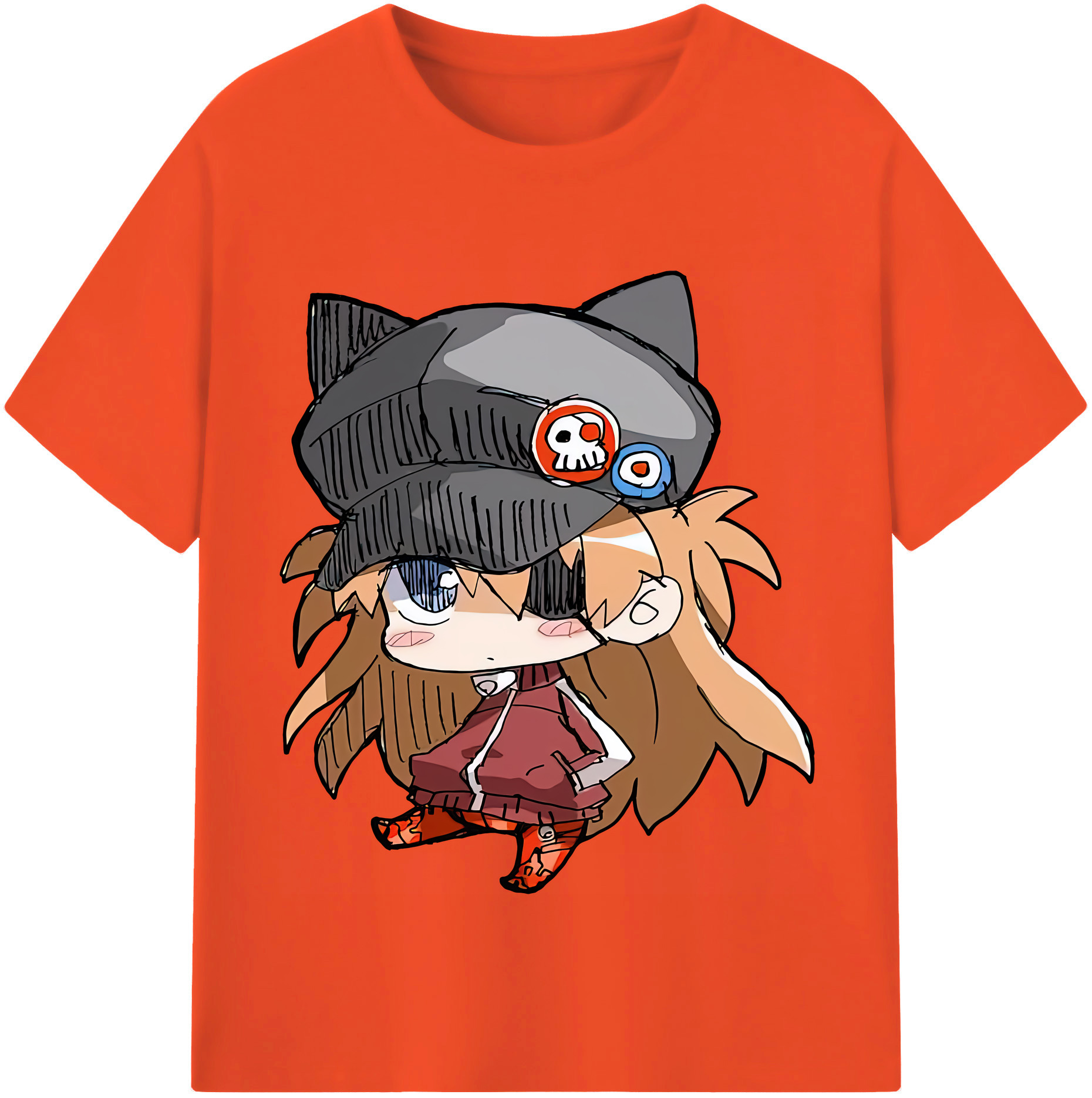 （画像用） EVA 新世紀エヴァンゲリオン 綿100％半袖Tシャツ（フロントプリント）