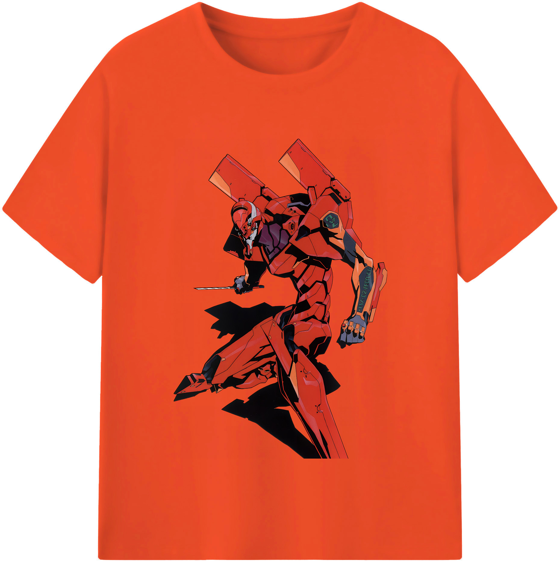 （画像用） EVA 新世紀エヴァンゲリオン 綿100％半袖Tシャツ（フロントプリント）
