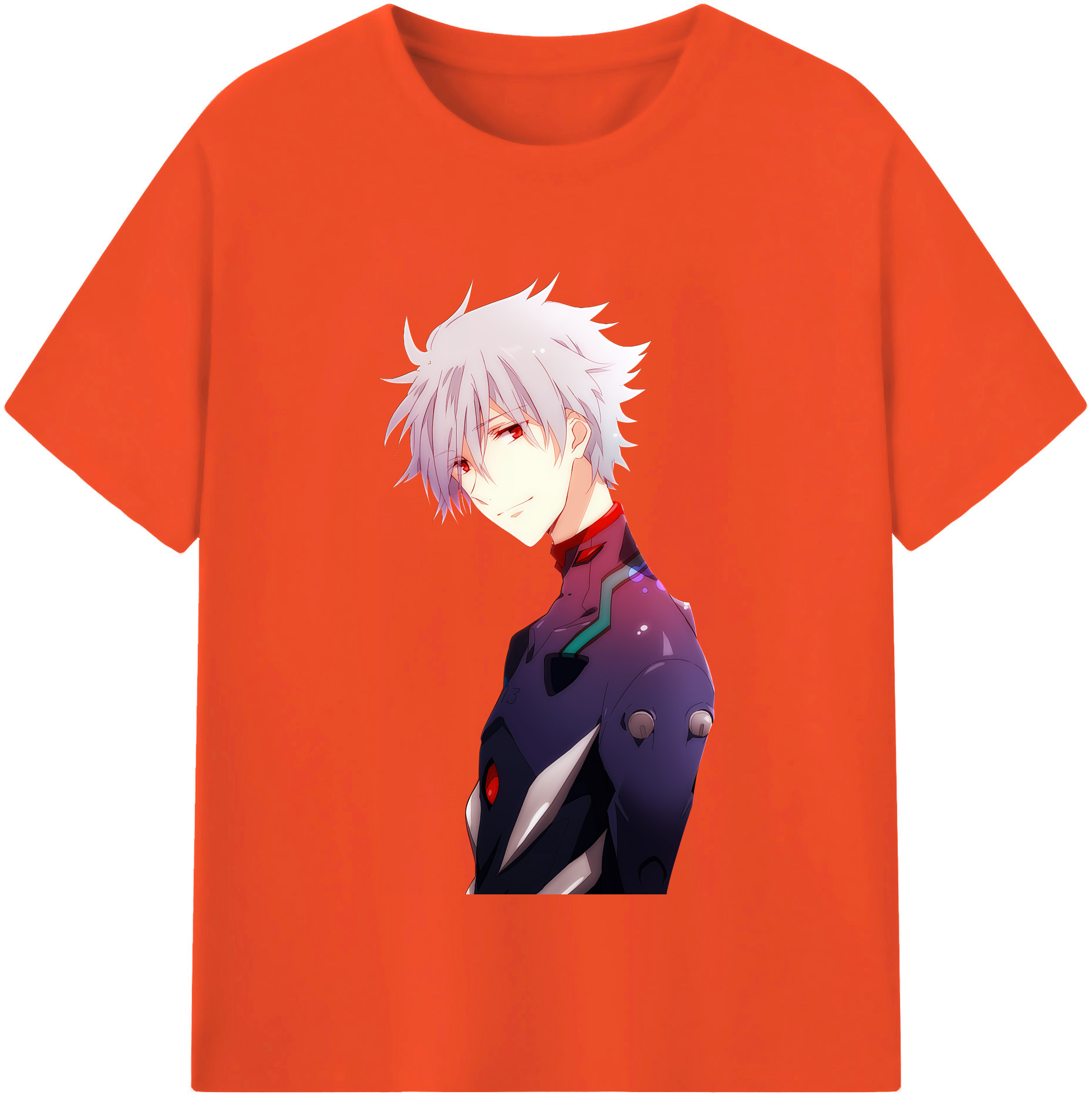 （画像用） EVA 新世紀エヴァンゲリオン 綿100％半袖Tシャツ（フロントプリント）
