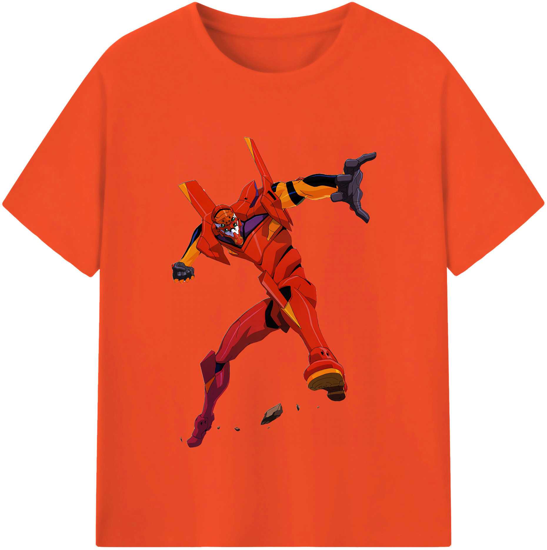 （画像用） EVA 新世紀エヴァンゲリオン 綿100％半袖Tシャツ（フロントプリント）