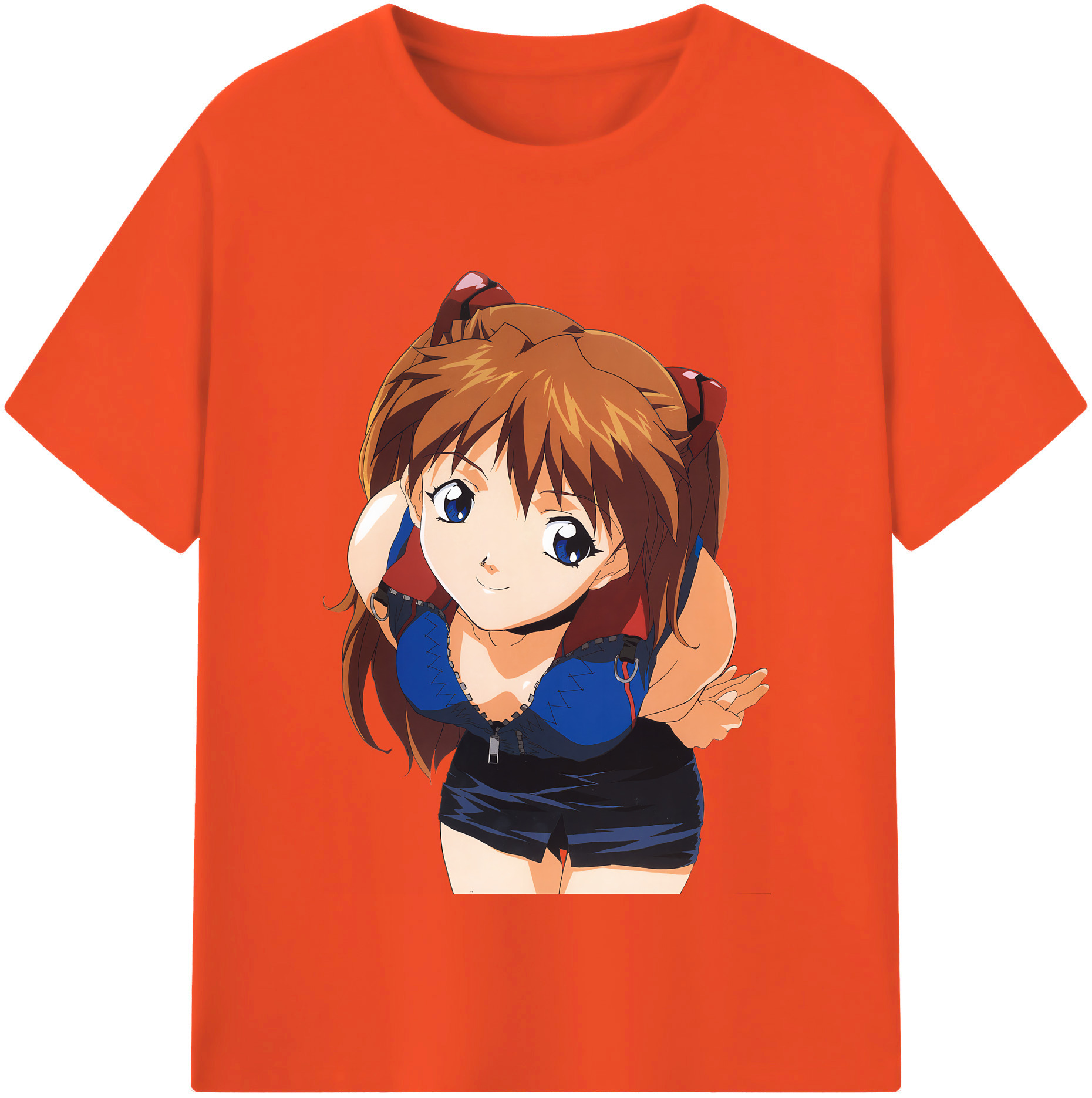 （画像用） EVA 新世紀エヴァンゲリオン 綿100％半袖Tシャツ（フロントプリント）