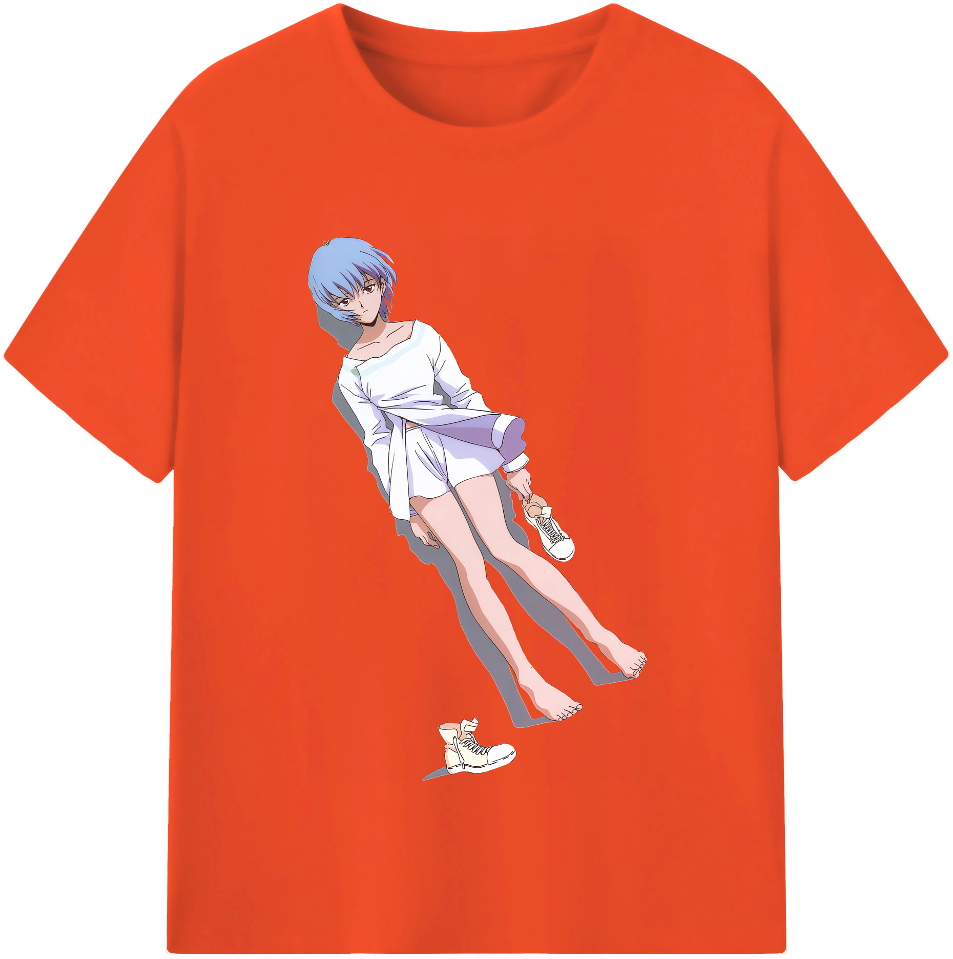 （画像用） EVA 新世紀エヴァンゲリオン 綿100％半袖Tシャツ（フロントプリント）