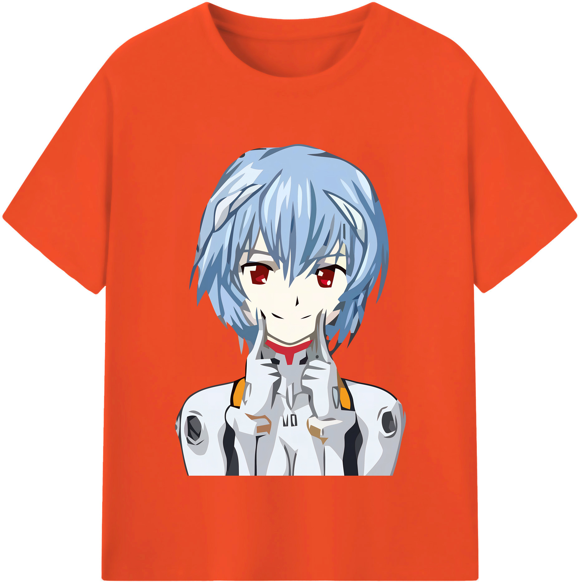 （画像用） EVA 新世紀エヴァンゲリオン 綿100％半袖Tシャツ（フロントプリント）