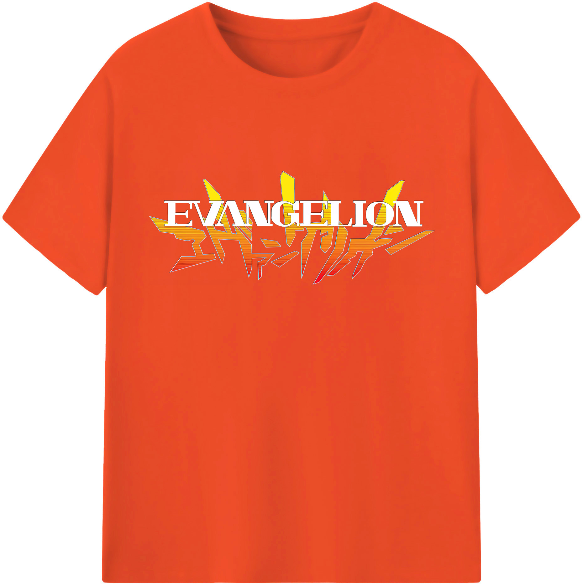 （画像用） EVA 新世紀エヴァンゲリオン 綿100％半袖Tシャツ（フロントプリント）
