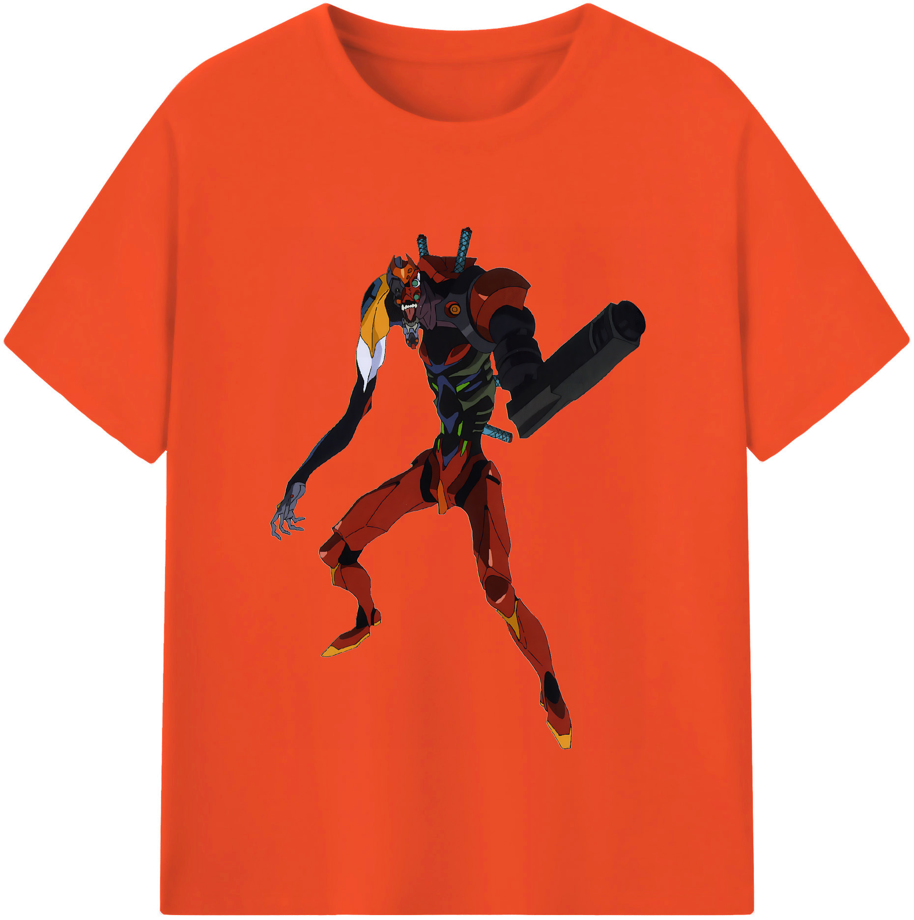（画像用） EVA 新世紀エヴァンゲリオン 綿100％半袖Tシャツ（フロントプリント）