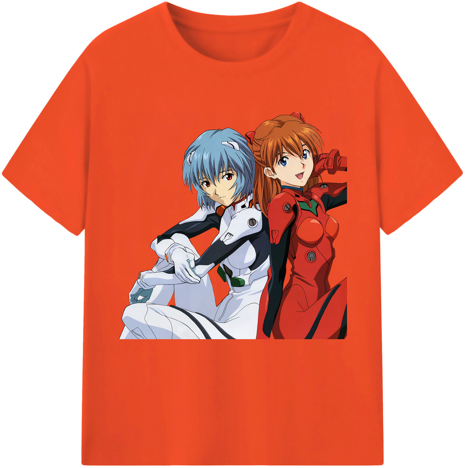 （画像用） EVA 新世紀エヴァンゲリオン 綿100％半袖Tシャツ（フロントプリント）