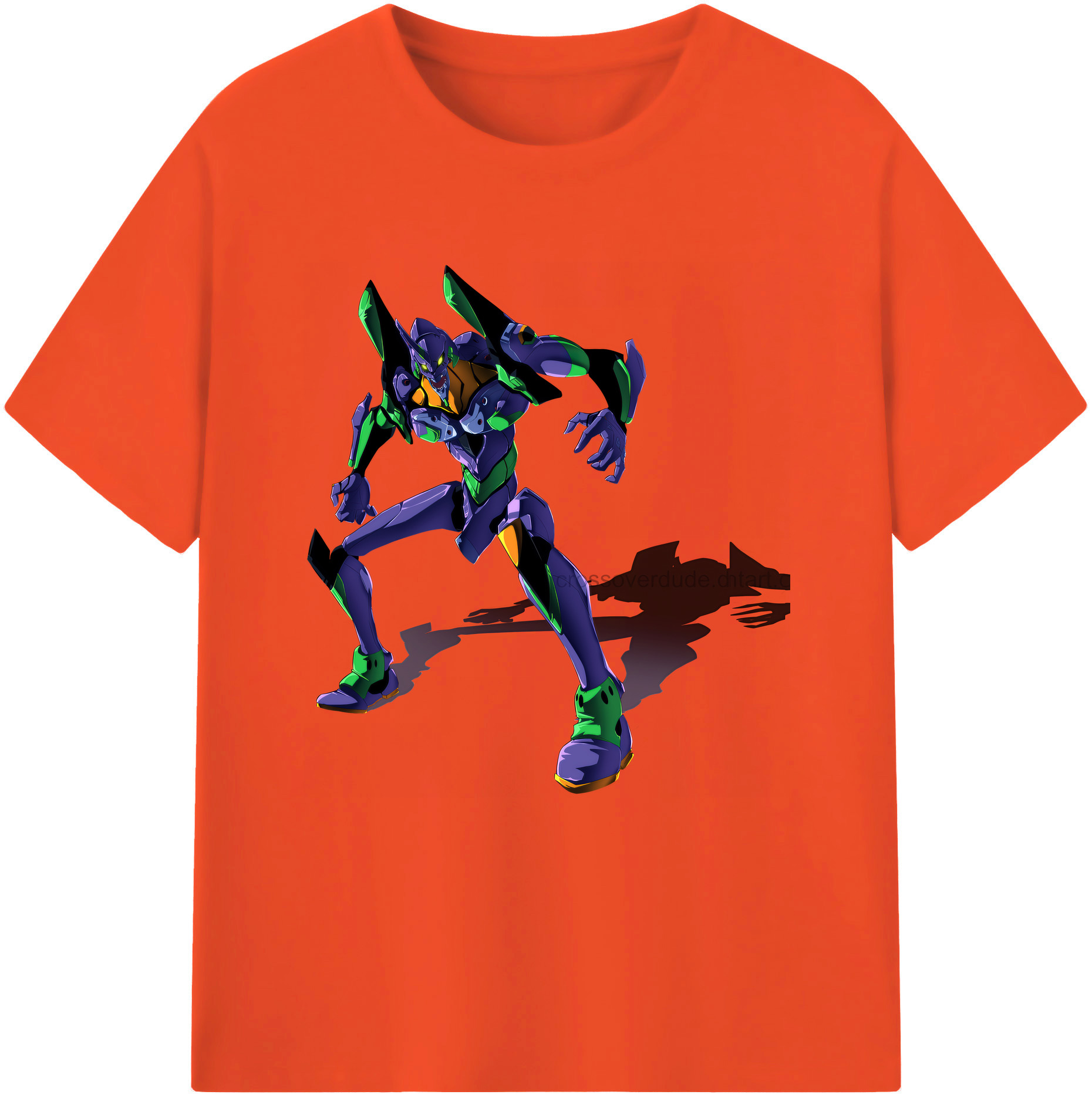 （画像用） EVA 新世紀エヴァンゲリオン 綿100％半袖Tシャツ（フロントプリント）