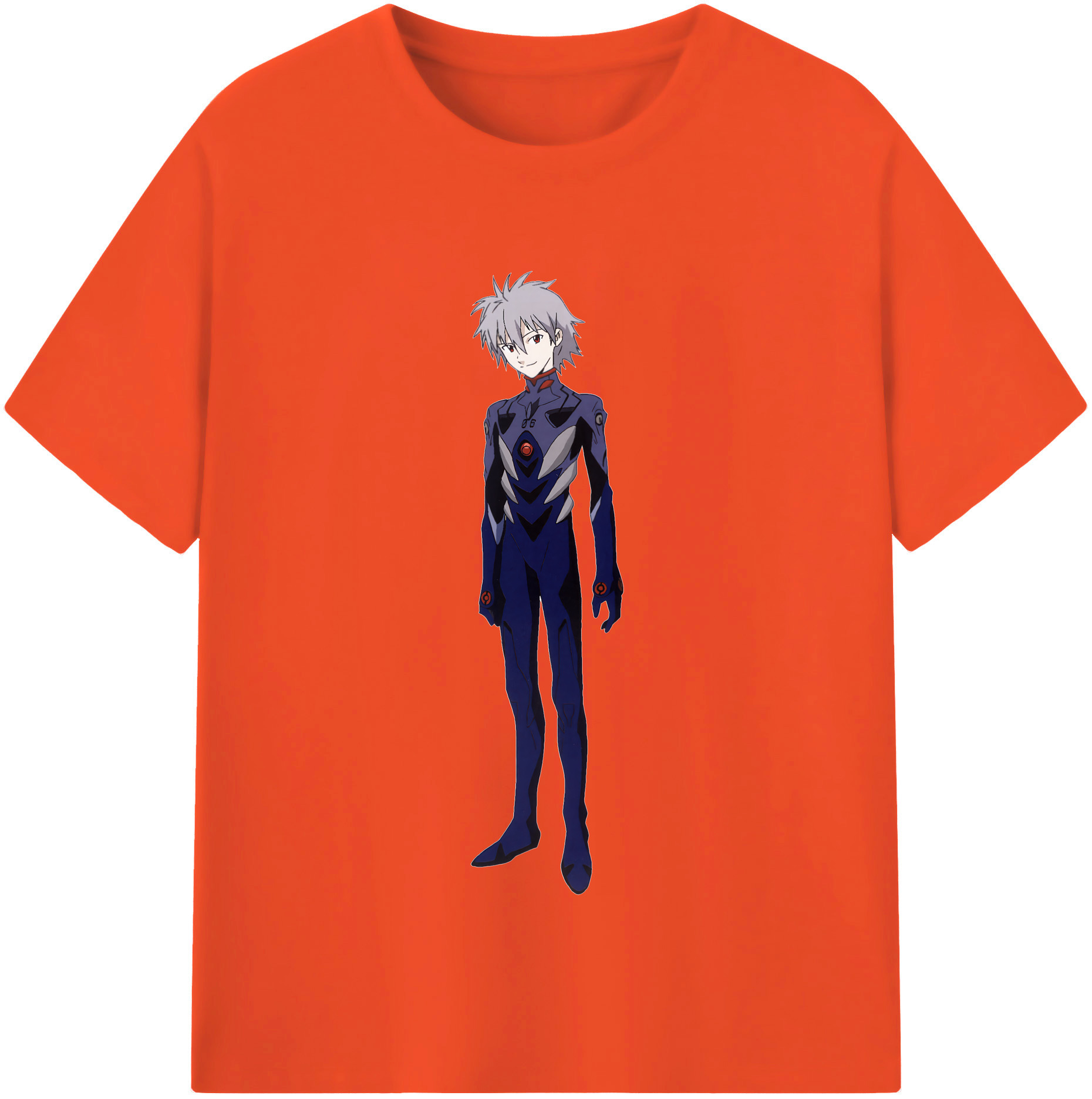 （画像用） EVA 新世紀エヴァンゲリオン 綿100％半袖Tシャツ（フロントプリント）