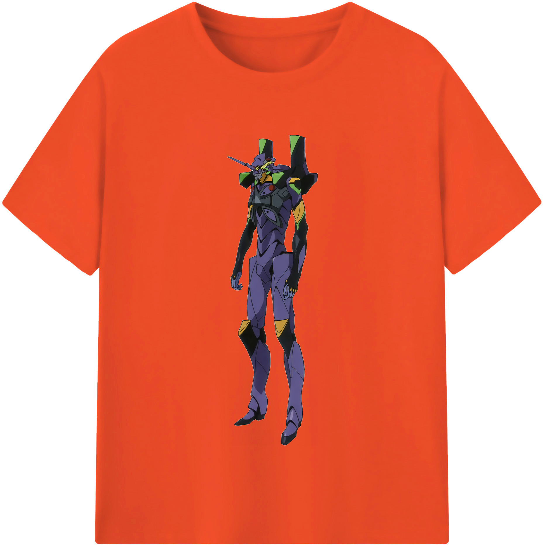 （画像用） EVA 新世紀エヴァンゲリオン 綿100％半袖Tシャツ（フロントプリント）