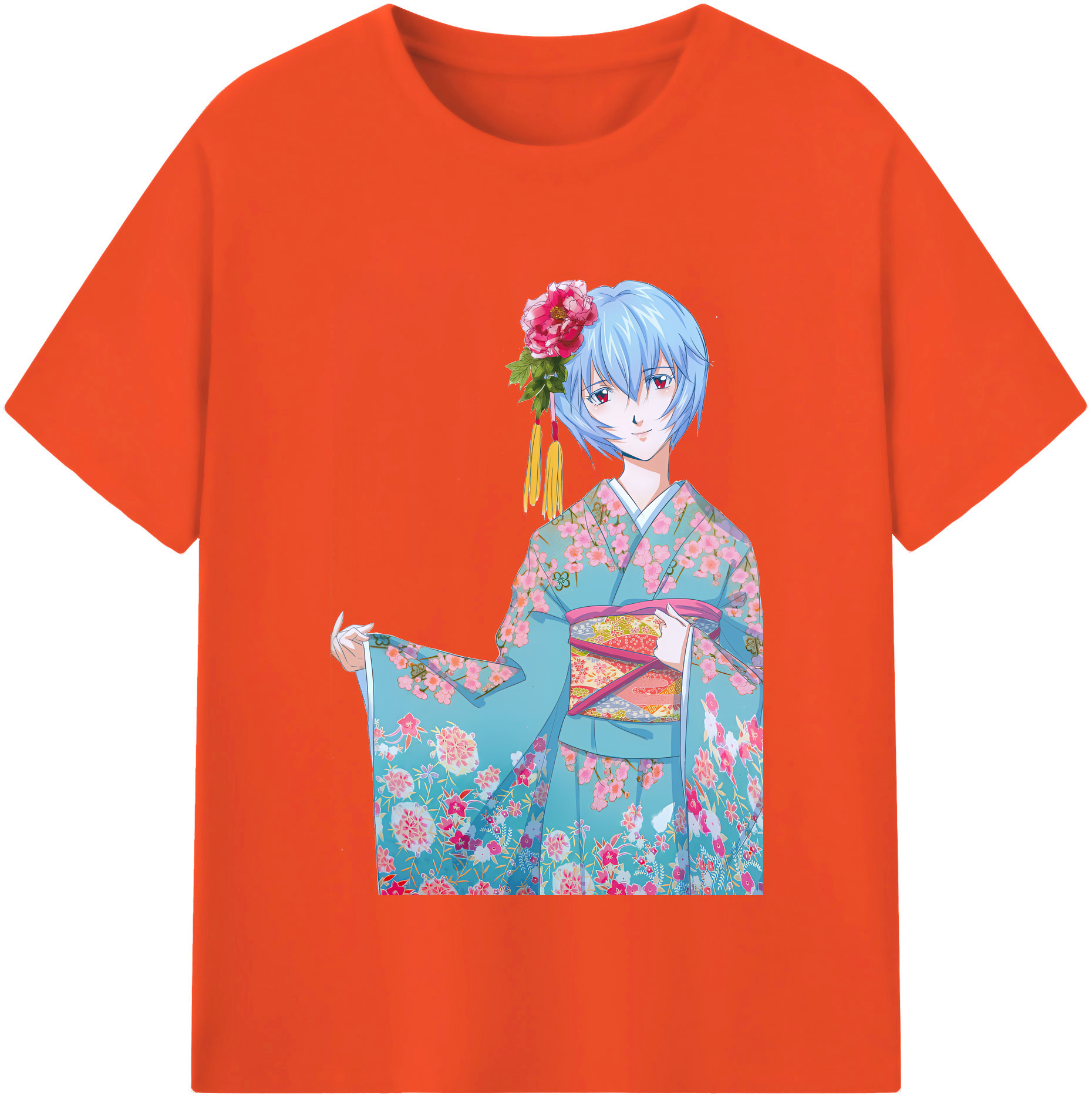 （画像用） EVA 新世紀エヴァンゲリオン 綿100％半袖Tシャツ（フロントプリント）