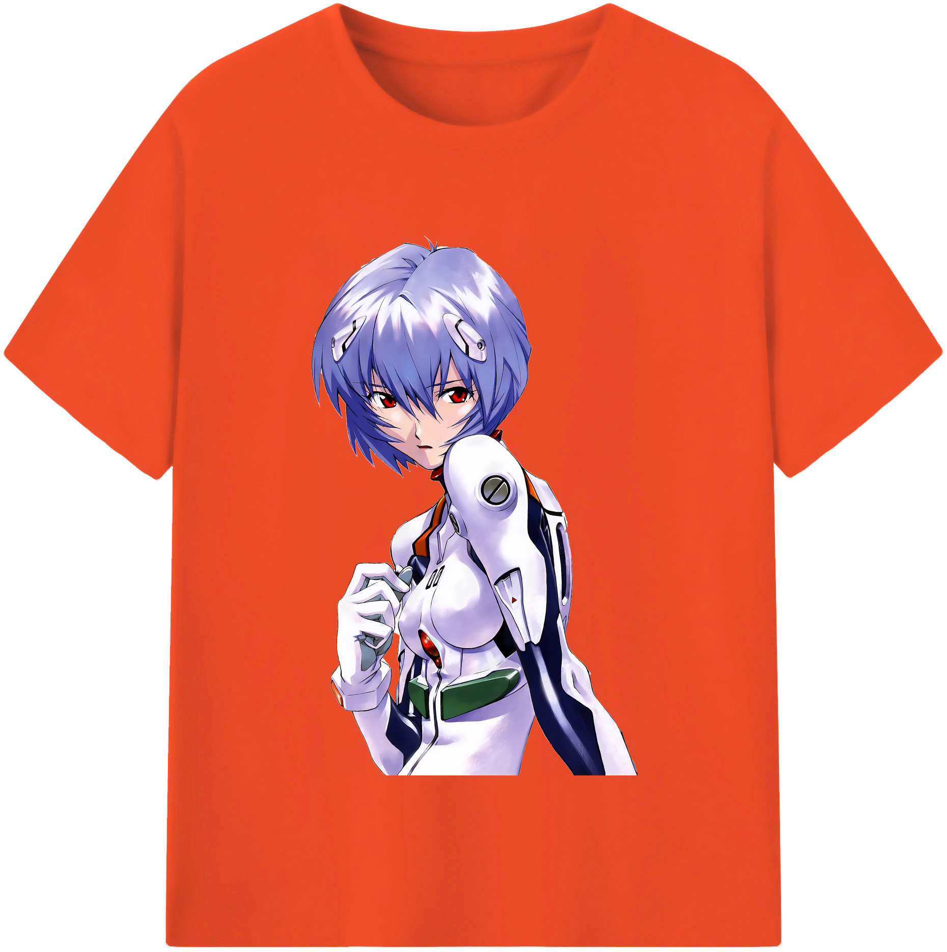 （画像用） EVA 新世紀エヴァンゲリオン 綿100％半袖Tシャツ（フロントプリント）