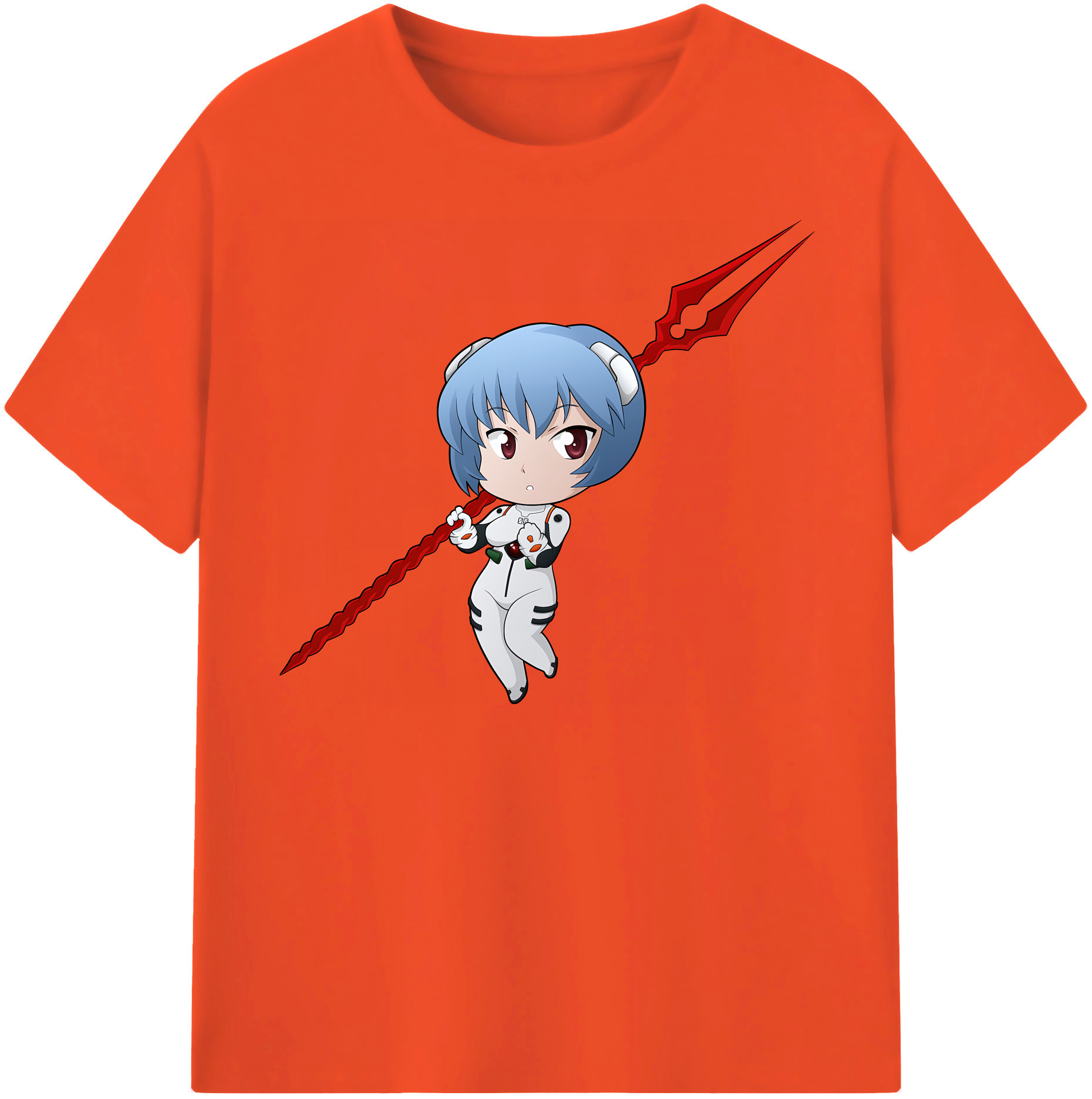 （画像用） EVA 新世紀エヴァンゲリオン 綿100％半袖Tシャツ（フロントプリント）