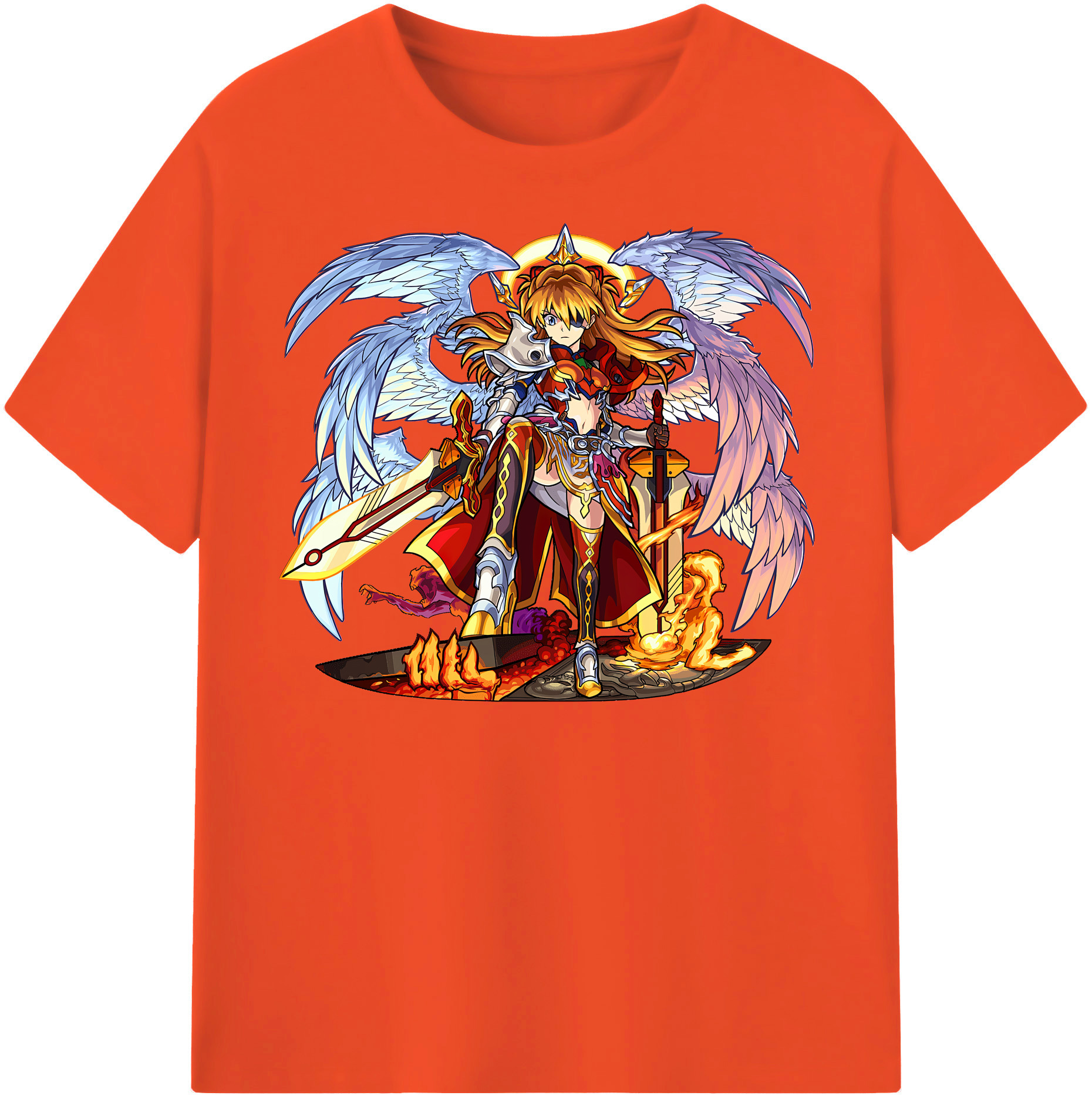 （画像用） EVA 新世紀エヴァンゲリオン 綿100％半袖Tシャツ（フロントプリント）