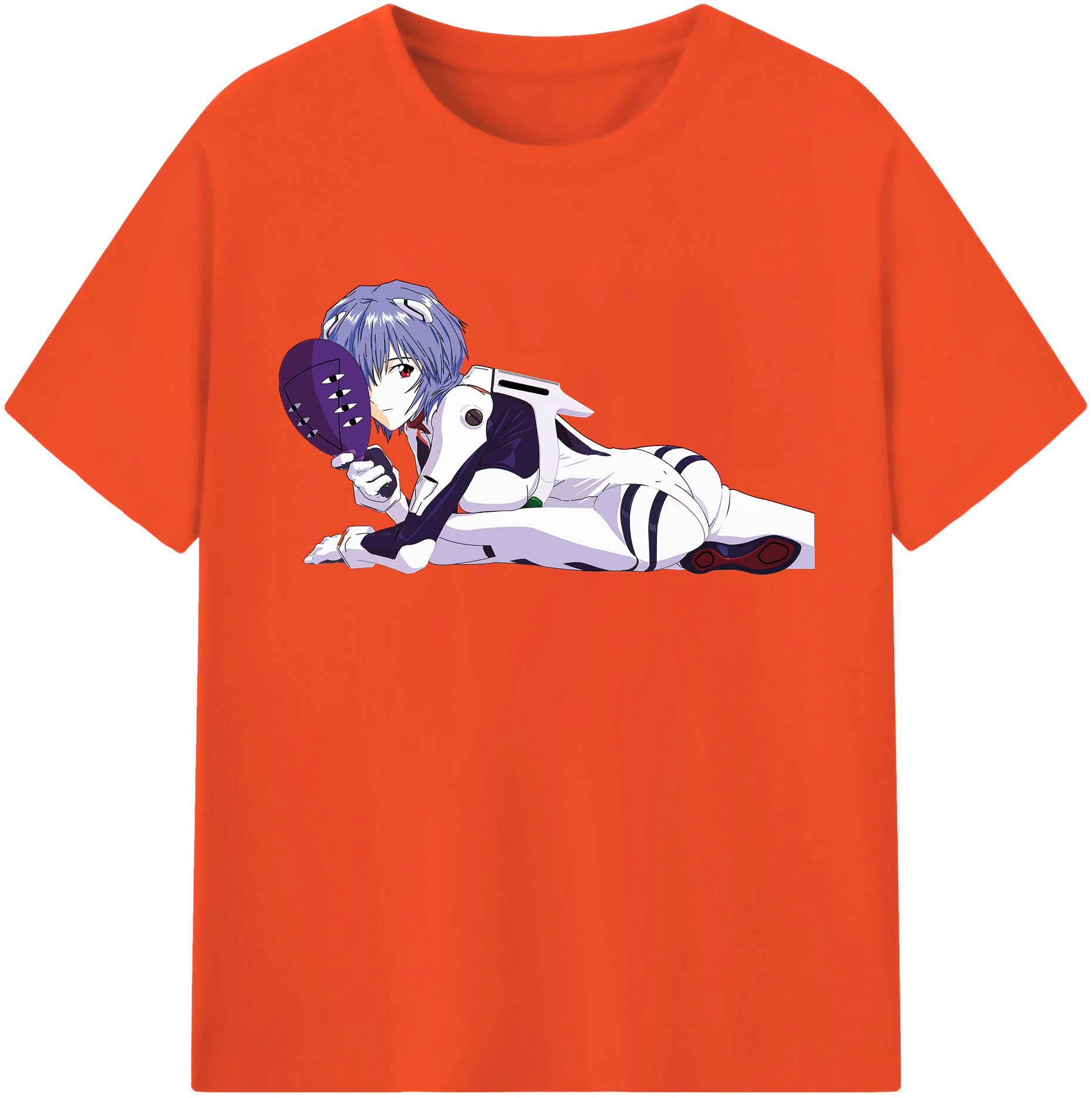 （画像用） EVA 新世紀エヴァンゲリオン 綿100％半袖Tシャツ（フロントプリント）