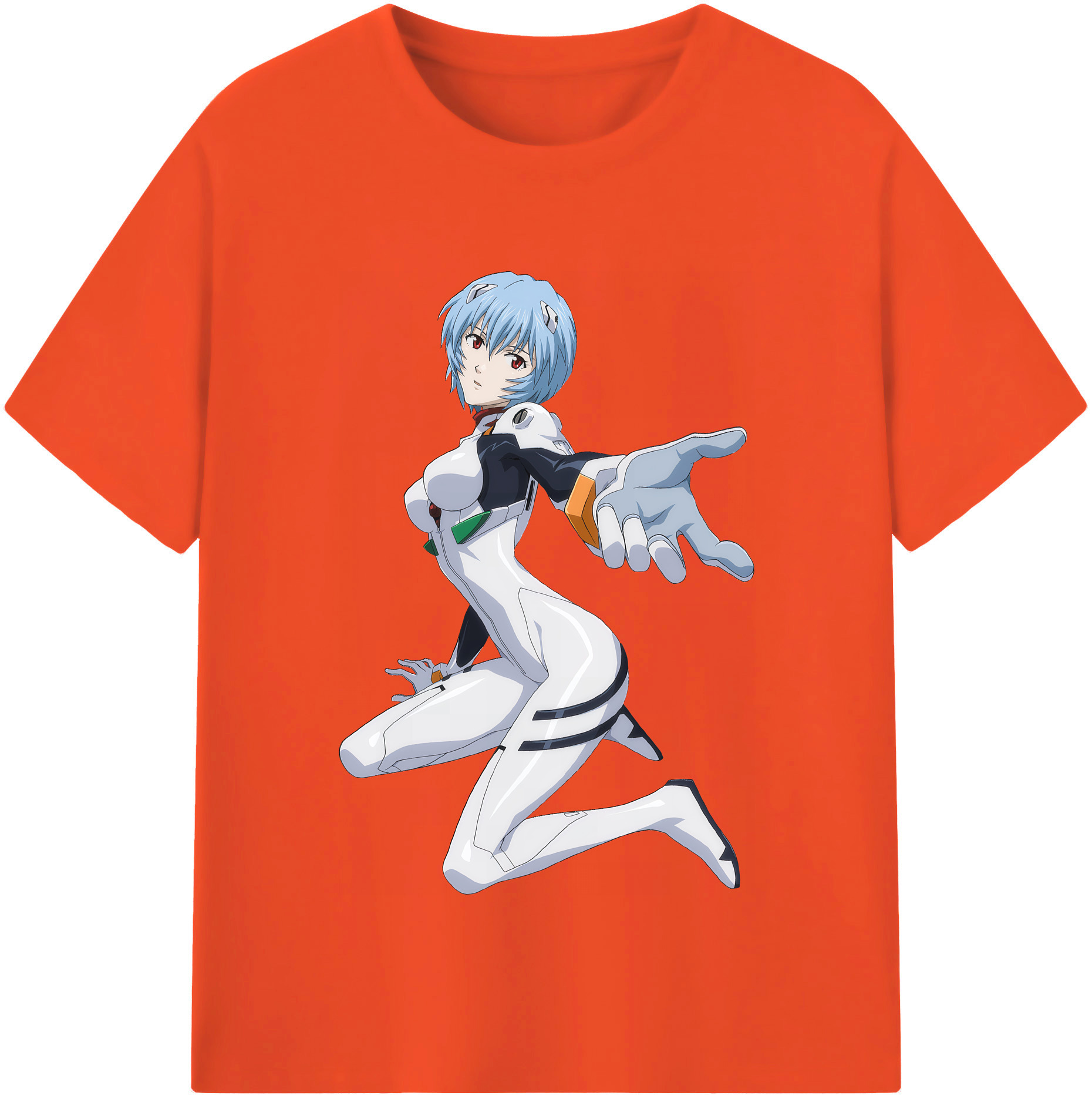 （画像用） EVA 新世紀エヴァンゲリオン 綿100％半袖Tシャツ（フロントプリント）