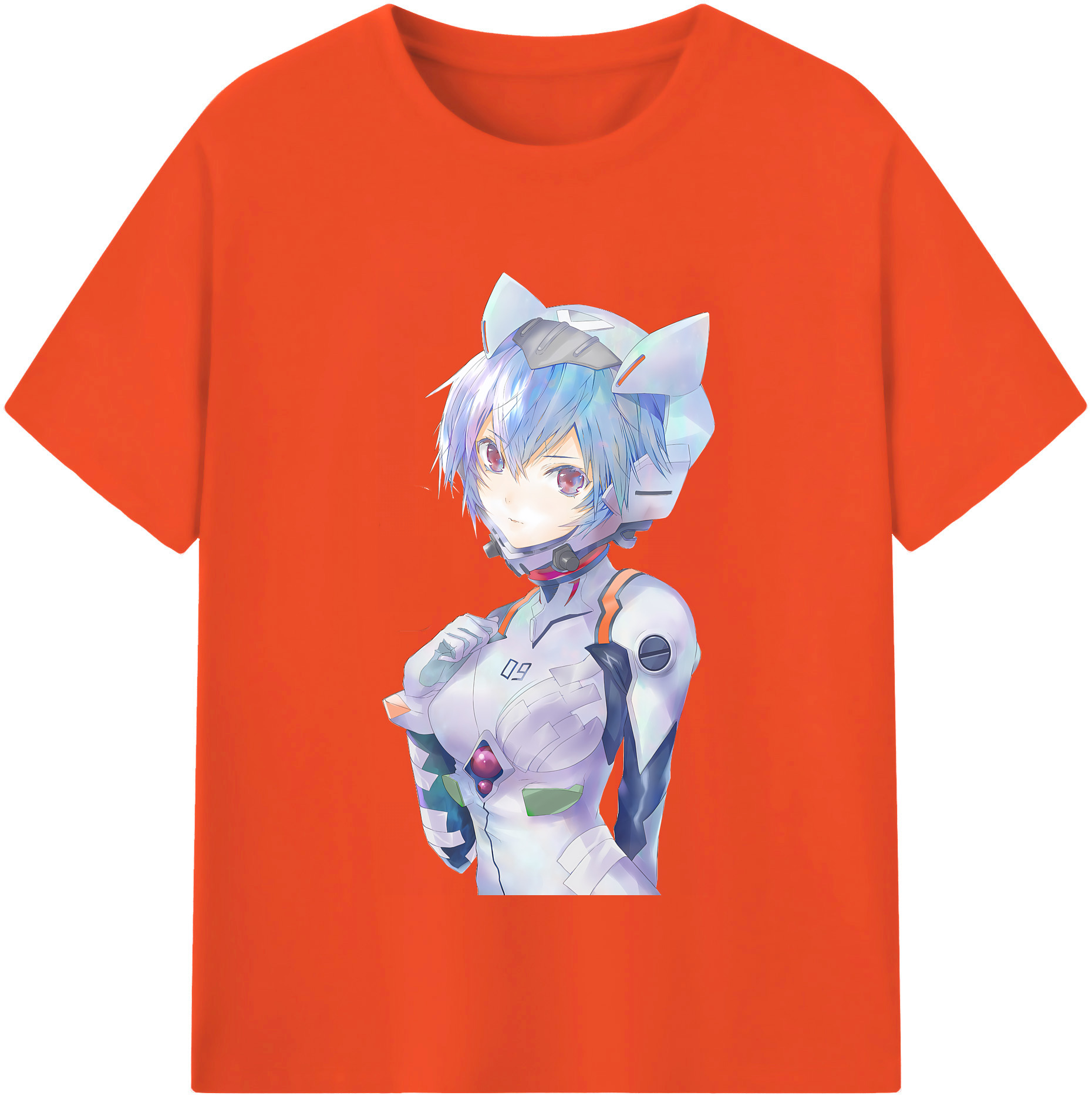 （画像用） EVA 新世紀エヴァンゲリオン 綿100％半袖Tシャツ（フロントプリント）