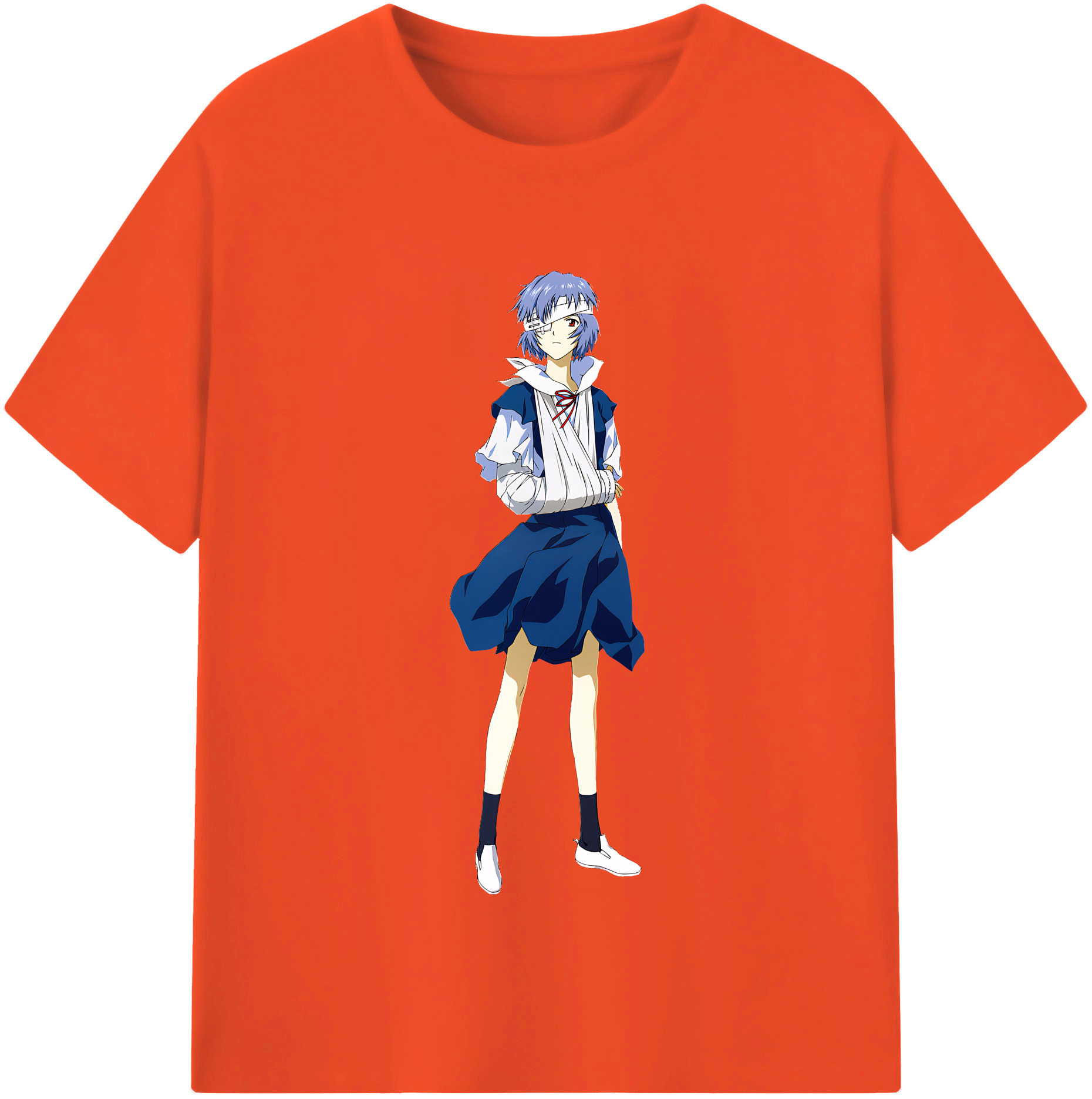 （画像用） EVA 新世紀エヴァンゲリオン 綿100％半袖Tシャツ（フロントプリント）