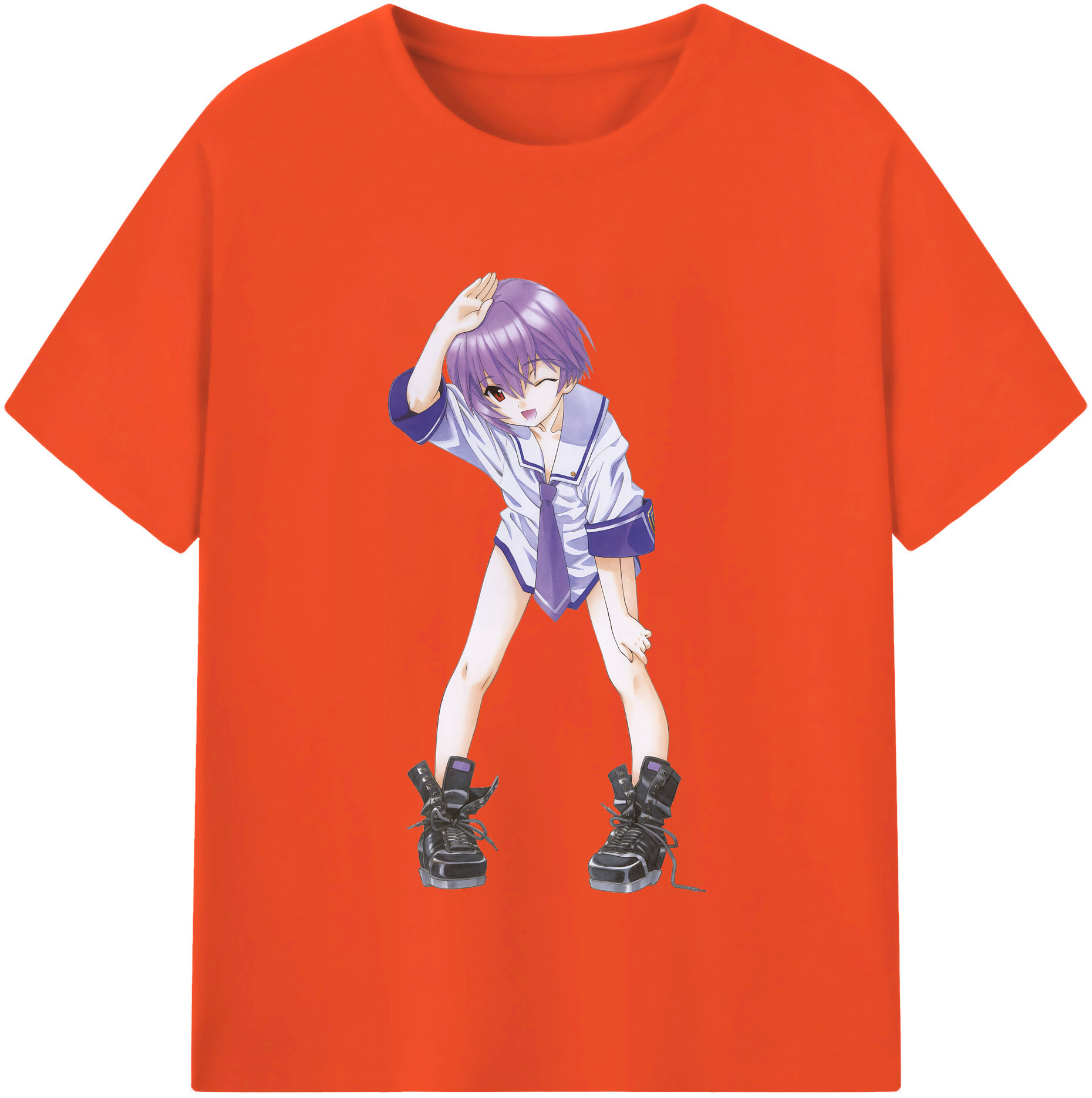 （画像用） EVA 新世紀エヴァンゲリオン 綿100％半袖Tシャツ（フロントプリント）