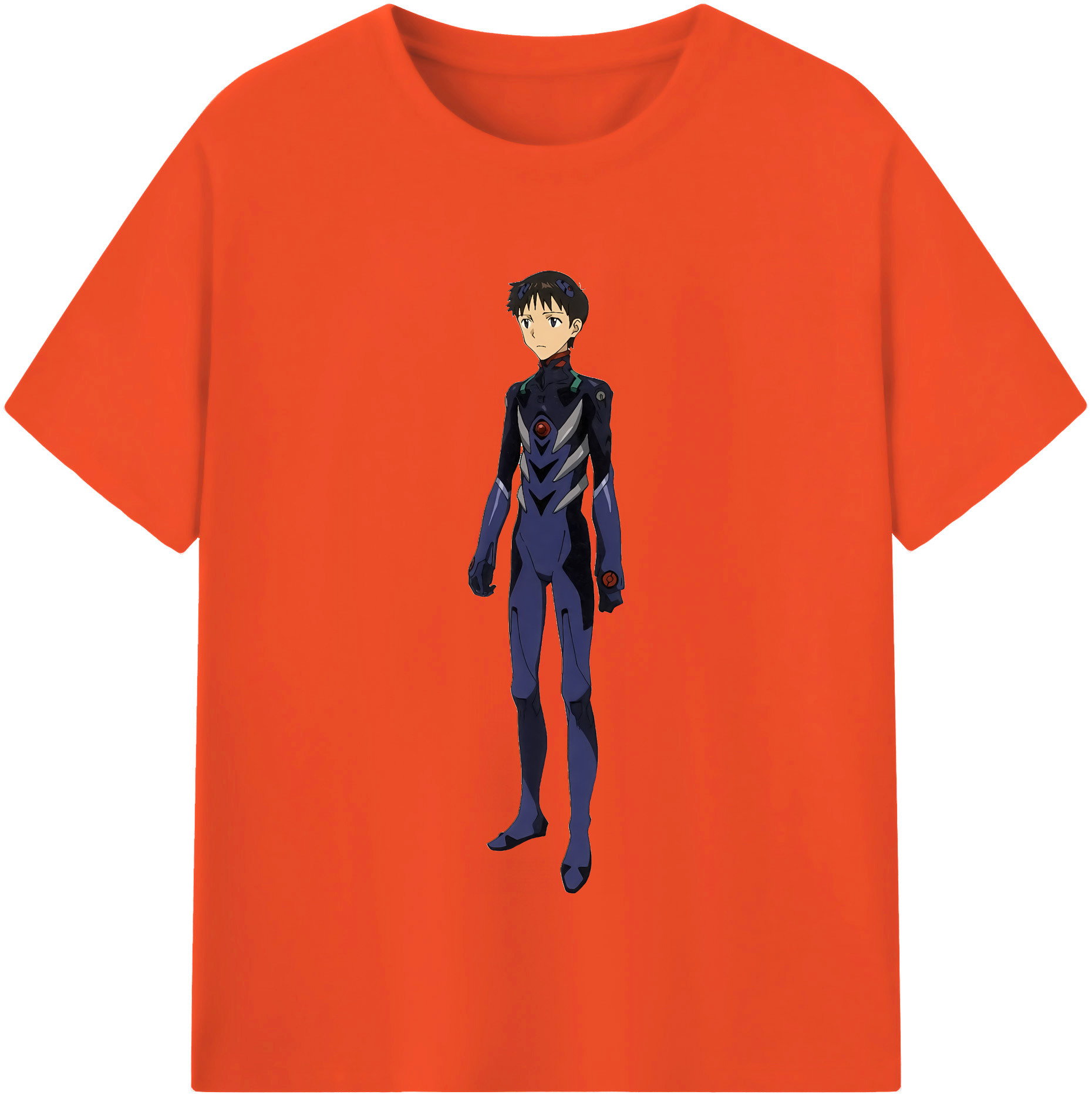 （画像用） EVA 新世紀エヴァンゲリオン 綿100％半袖Tシャツ（フロントプリント）