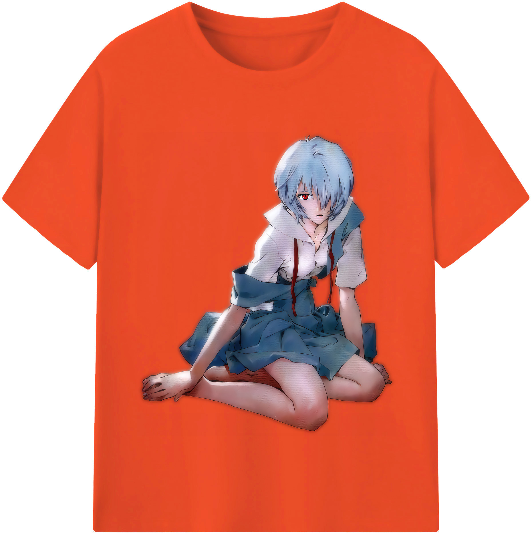（画像用） EVA 新世紀エヴァンゲリオン 綿100％半袖Tシャツ（フロントプリント）
