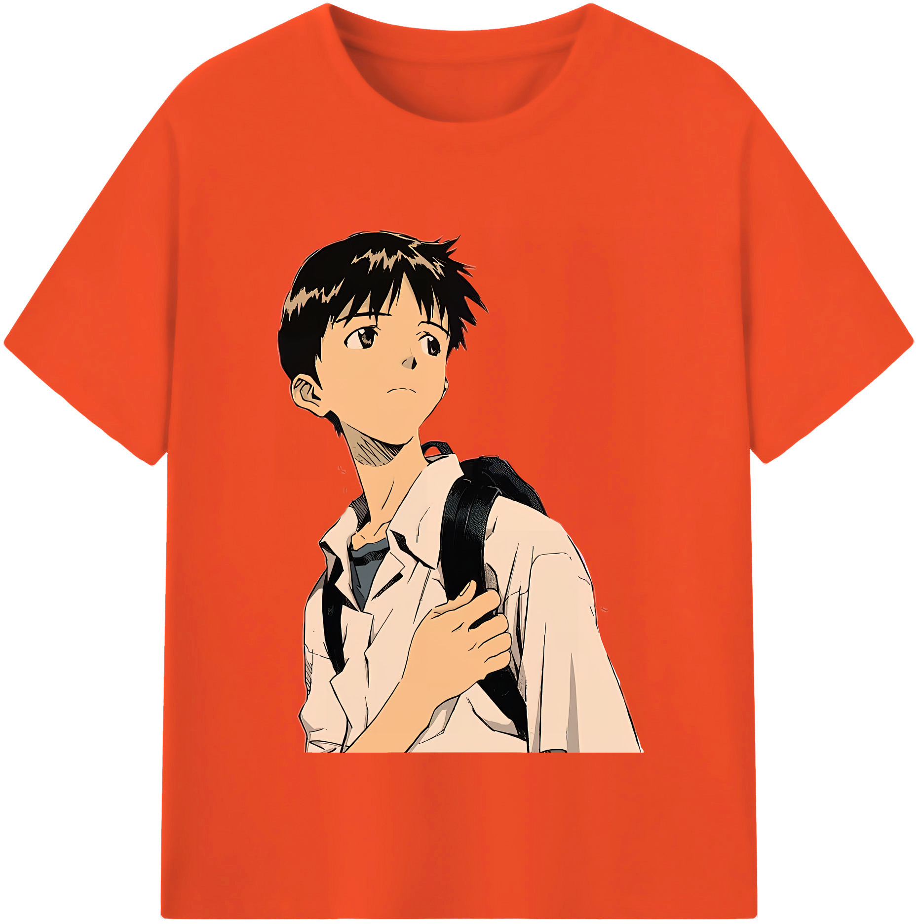 （画像用） EVA 新世紀エヴァンゲリオン 綿100％半袖Tシャツ（フロントプリント）