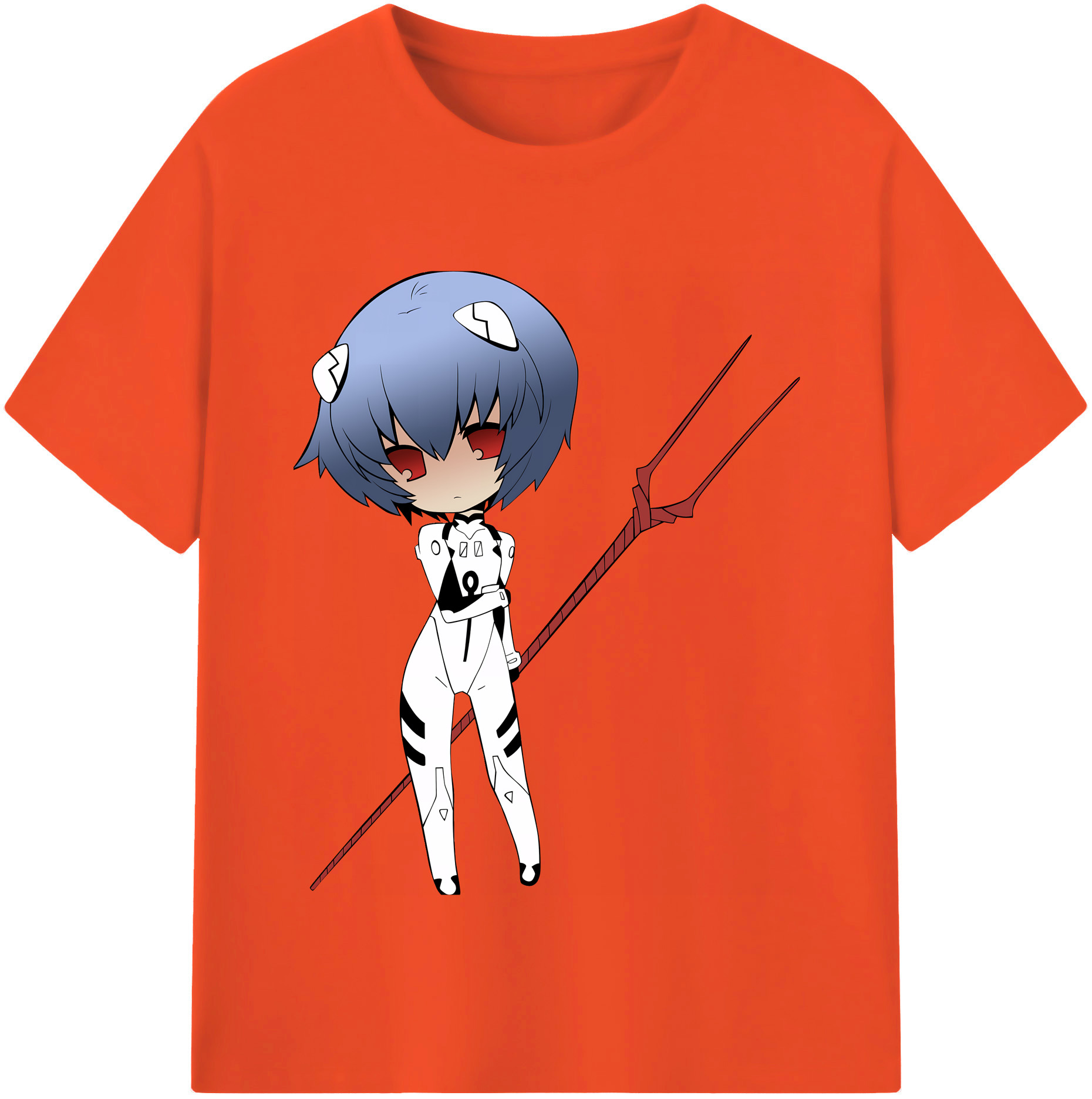 （画像用） EVA 新世紀エヴァンゲリオン 綿100％半袖Tシャツ（フロントプリント）