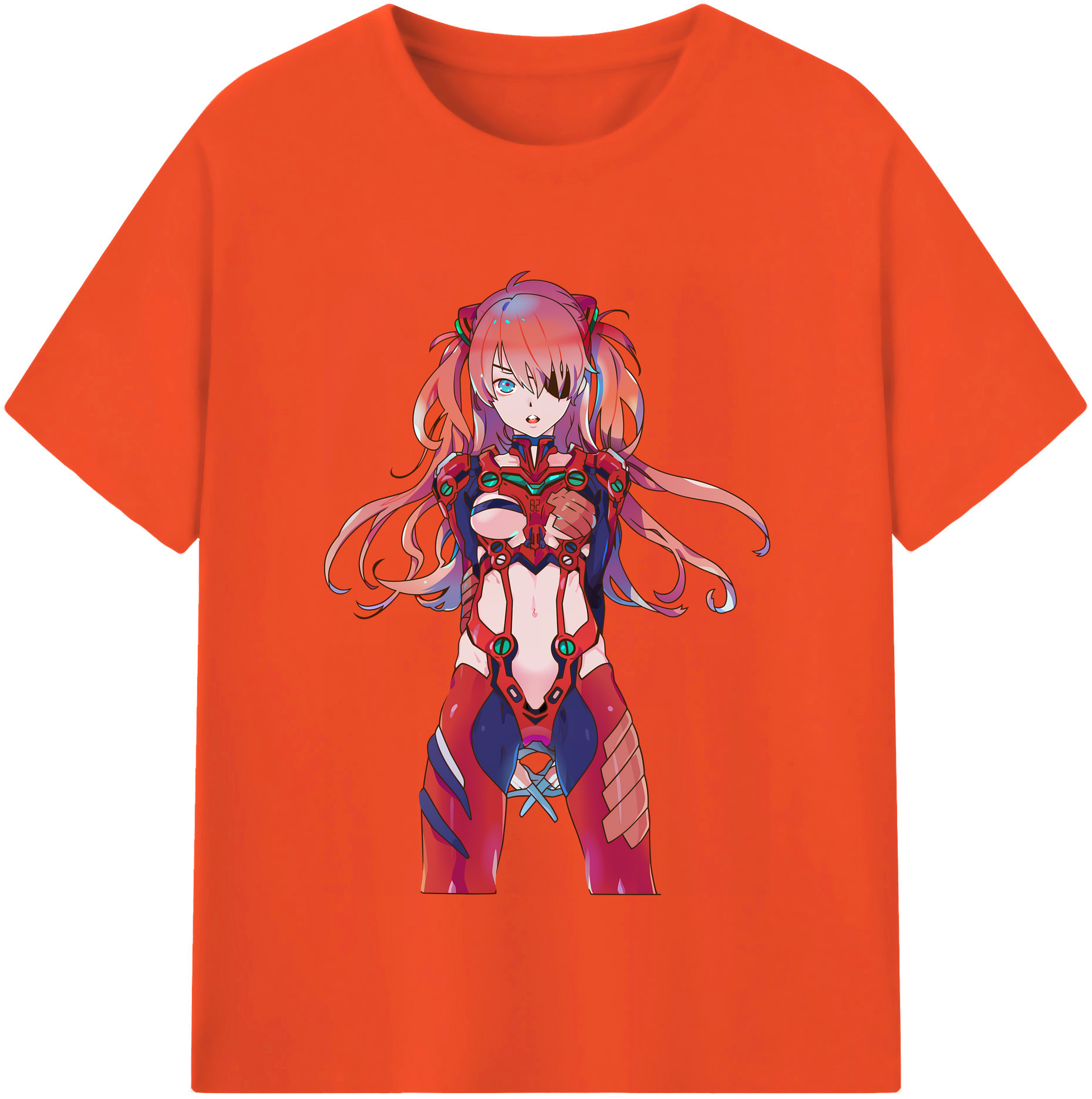 （画像用） EVA 新世紀エヴァンゲリオン 綿100％半袖Tシャツ（フロントプリント）