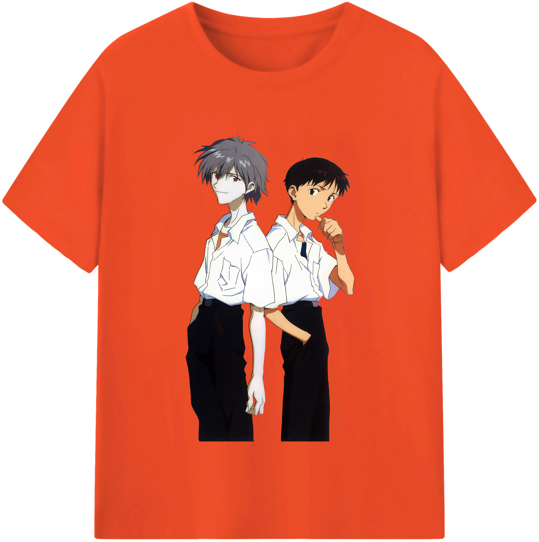 （画像用） EVA 新世紀エヴァンゲリオン 綿100％半袖Tシャツ（フロントプリント）