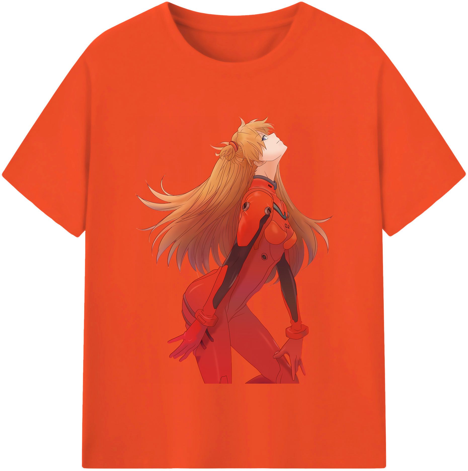 （画像用） EVA 新世紀エヴァンゲリオン 綿100％半袖Tシャツ（フロントプリント）