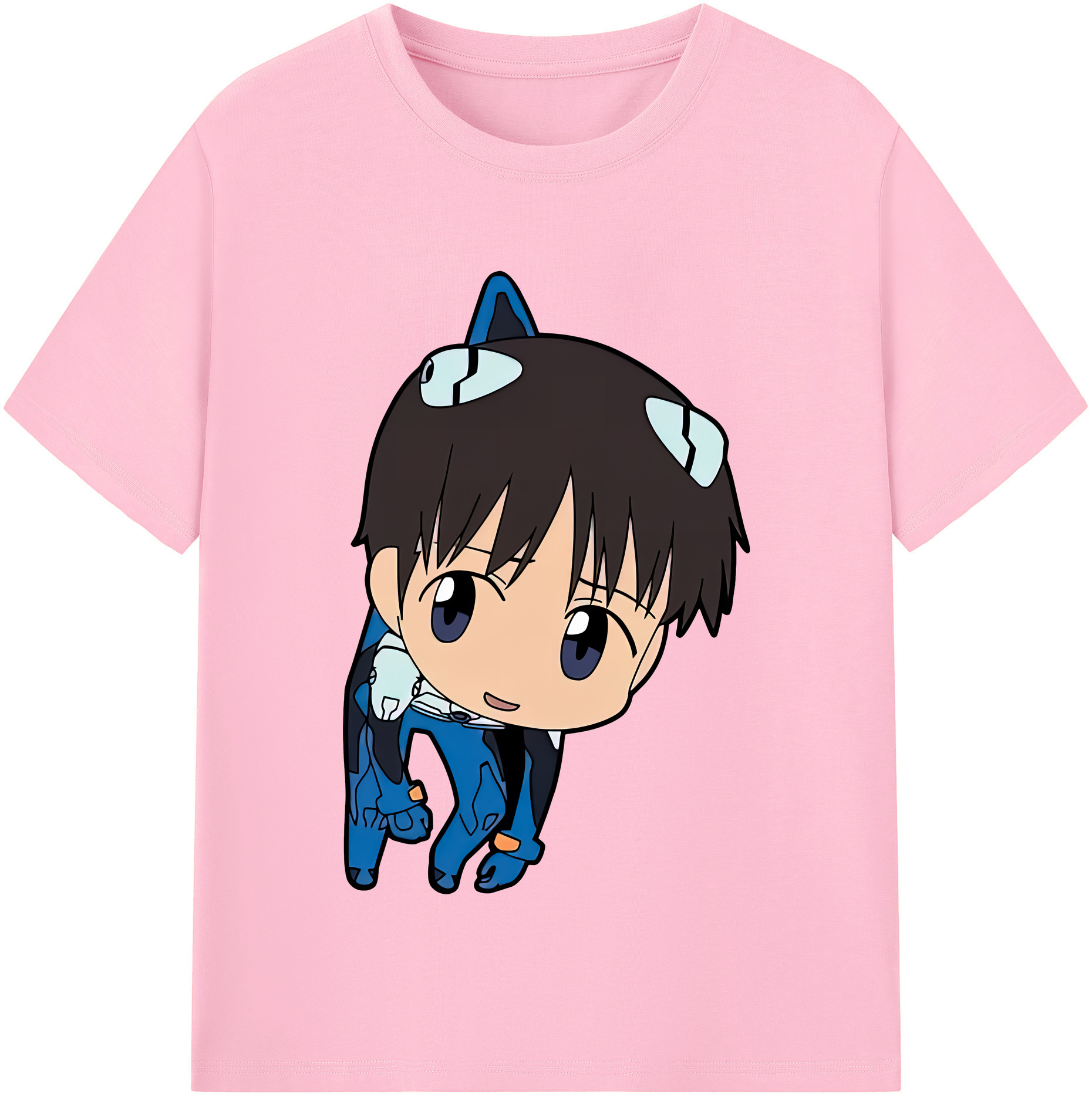 （画像用） EVA 新世紀エヴァンゲリオン 綿100％半袖Tシャツ（フロントプリント）