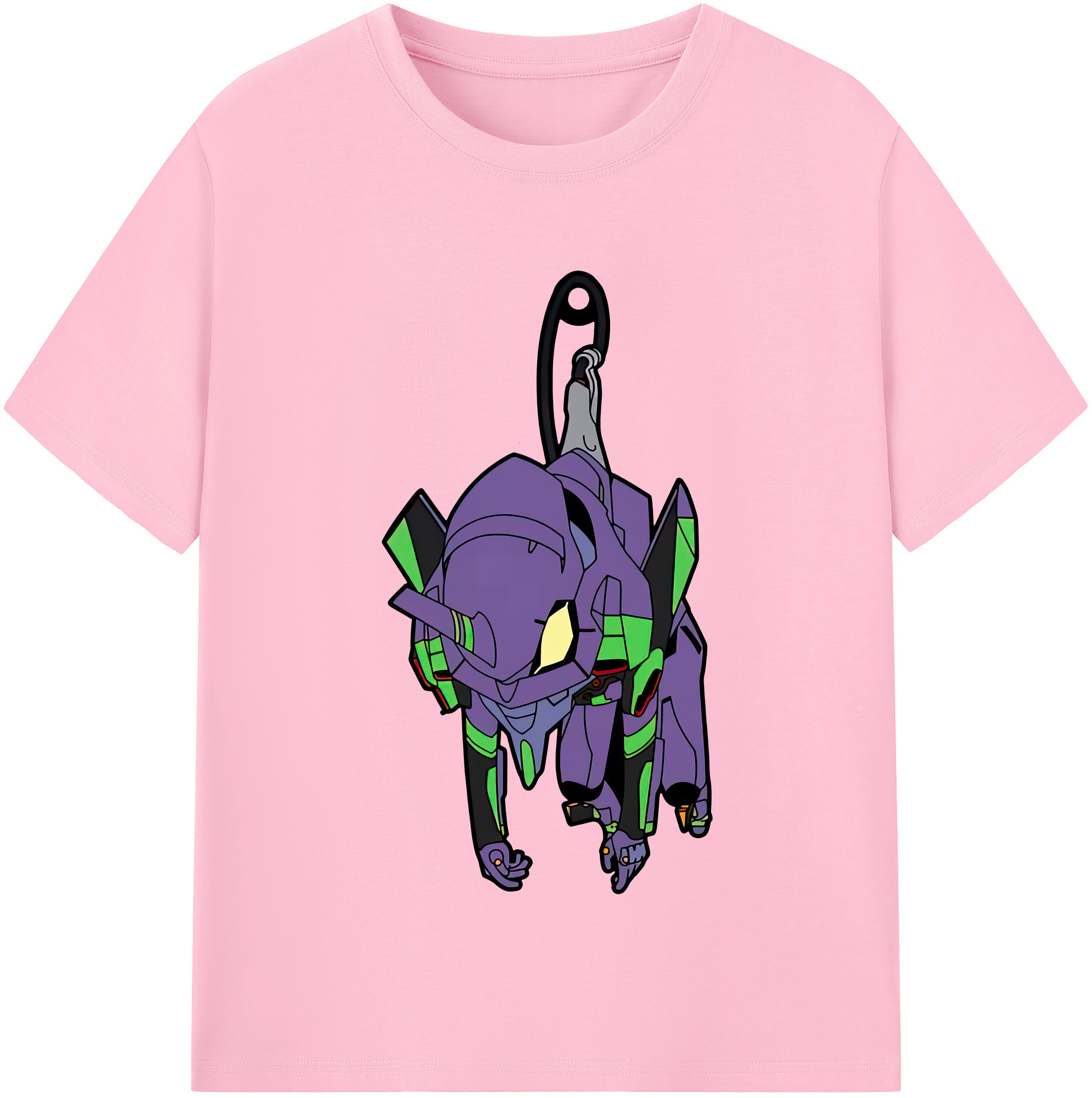 （画像用） EVA 新世紀エヴァンゲリオン 綿100％半袖Tシャツ（フロントプリント）