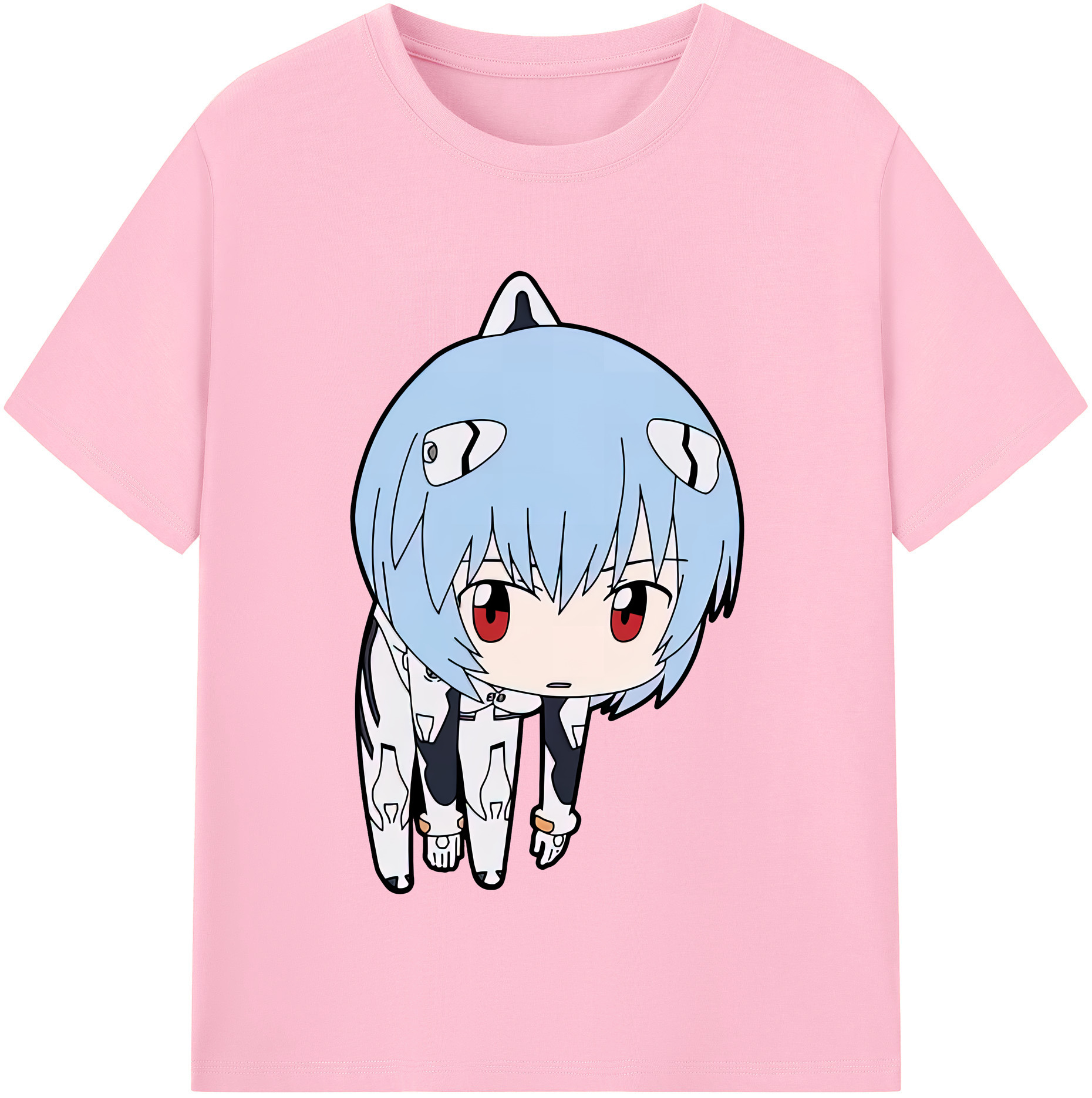 （画像用） EVA 新世紀エヴァンゲリオン 綿100％半袖Tシャツ（フロントプリント）