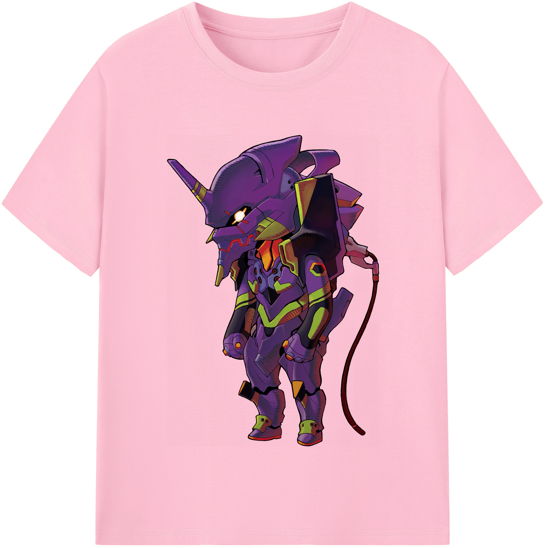 （画像用） EVA 新世紀エヴァンゲリオン 綿100％半袖Tシャツ（フロントプリント）