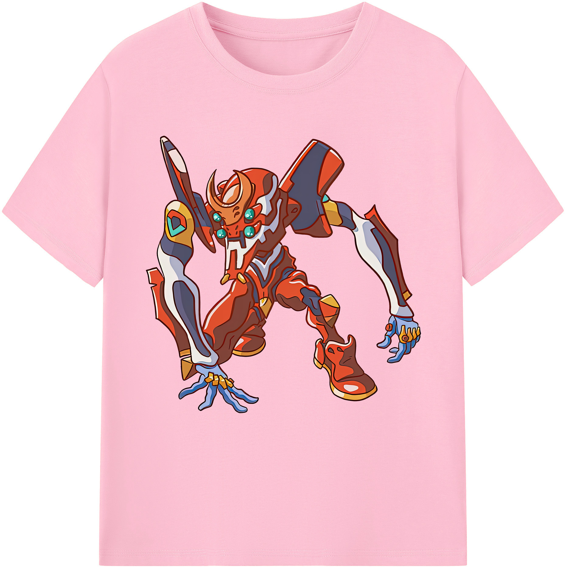 （画像用） EVA 新世紀エヴァンゲリオン 綿100％半袖Tシャツ（フロントプリント）