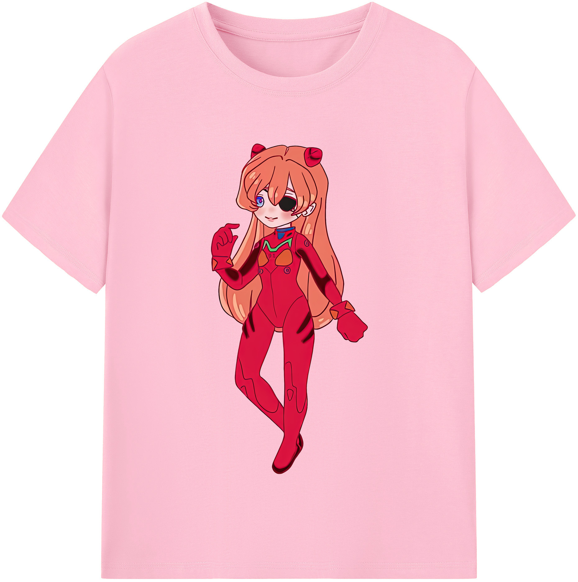 （画像用） EVA 新世紀エヴァンゲリオン 綿100％半袖Tシャツ（フロントプリント）