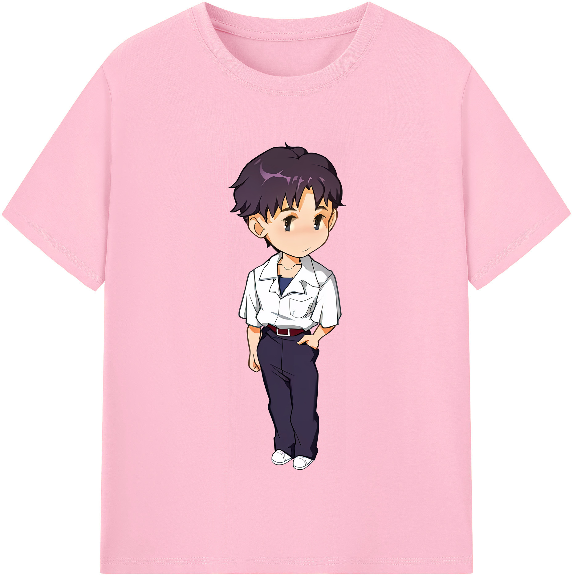 （画像用） EVA 新世紀エヴァンゲリオン 綿100％半袖Tシャツ（フロントプリント）