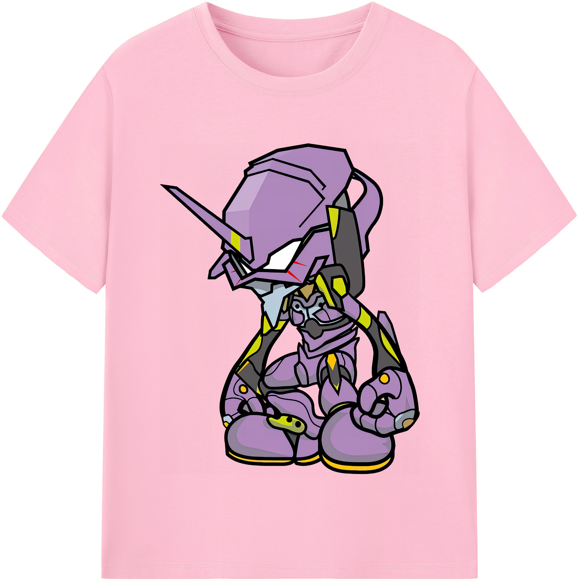 （画像用） EVA 新世紀エヴァンゲリオン 綿100％半袖Tシャツ（フロントプリント）