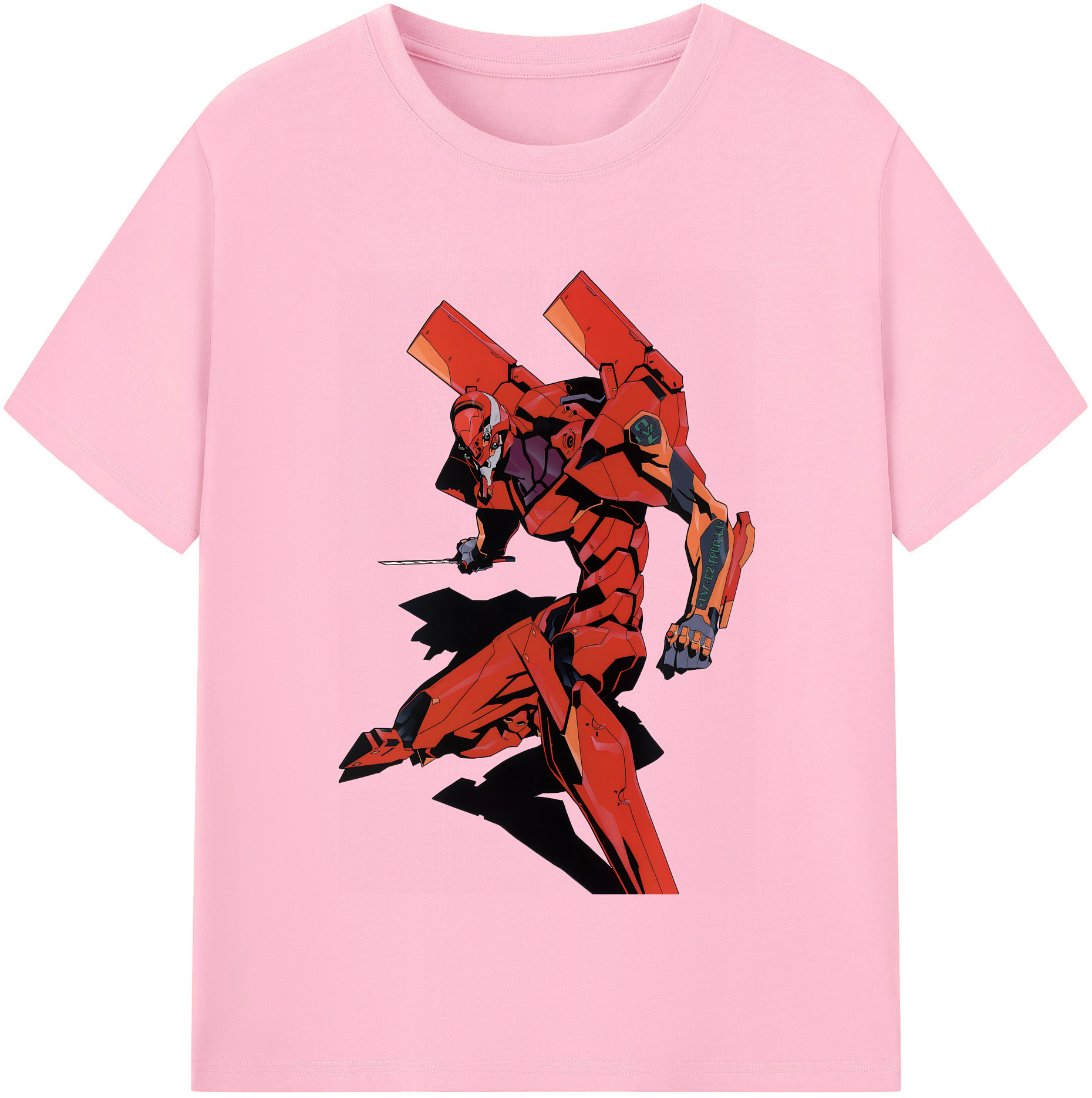 （画像用） EVA 新世紀エヴァンゲリオン 綿100％半袖Tシャツ（フロントプリント）