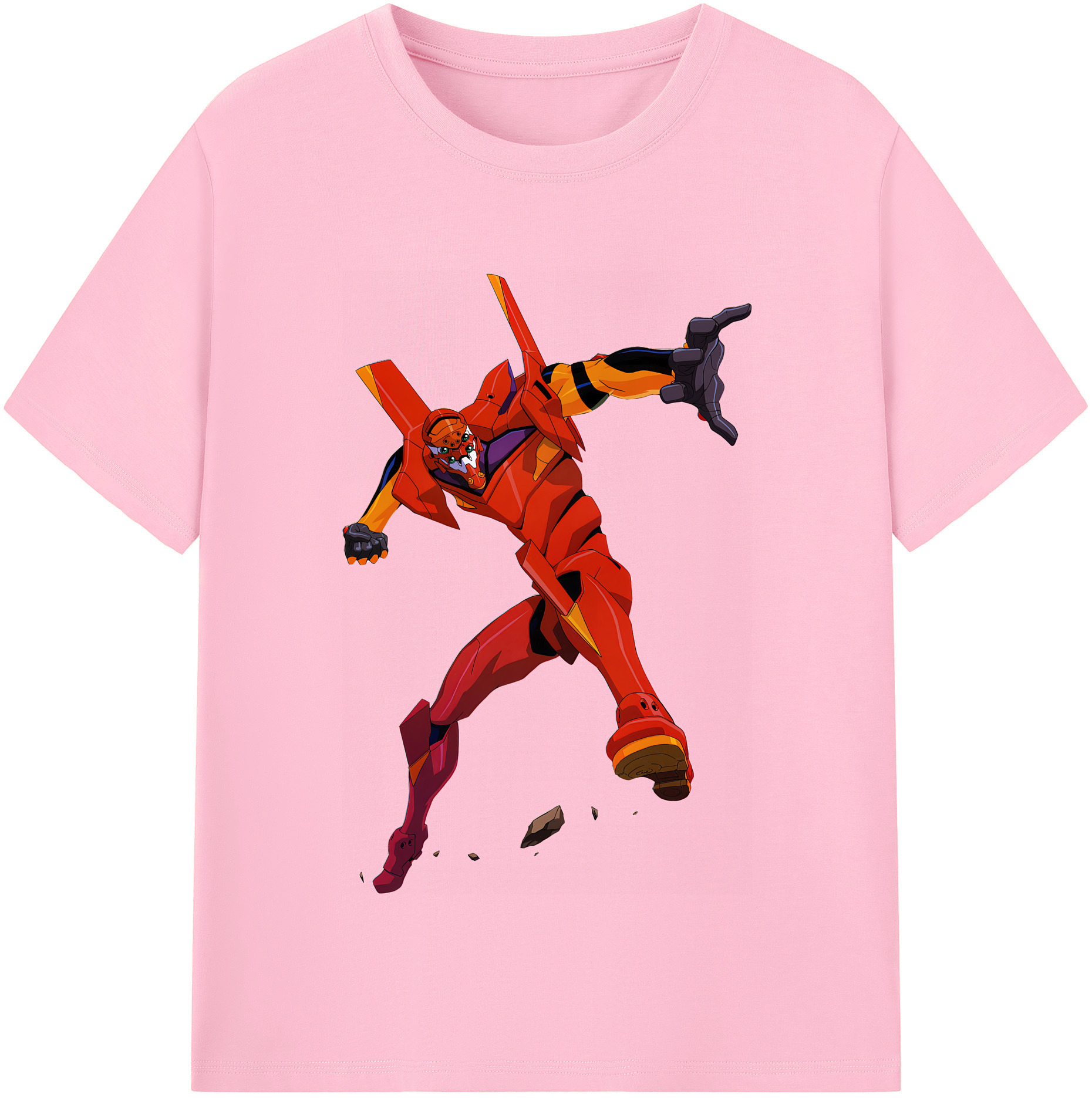 （画像用） EVA 新世紀エヴァンゲリオン 綿100％半袖Tシャツ（フロントプリント）