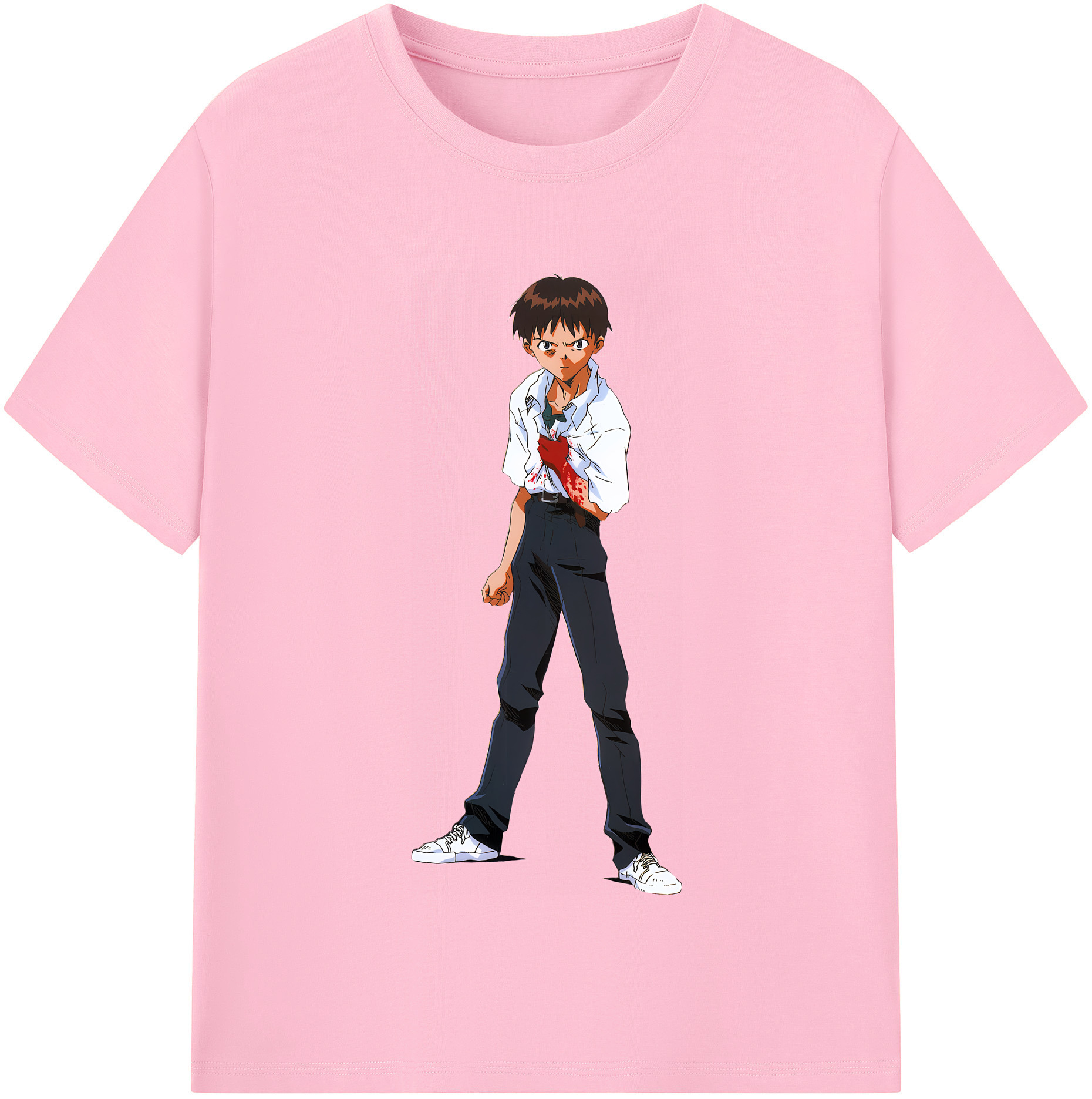 （画像用） EVA 新世紀エヴァンゲリオン 綿100％半袖Tシャツ（フロントプリント）