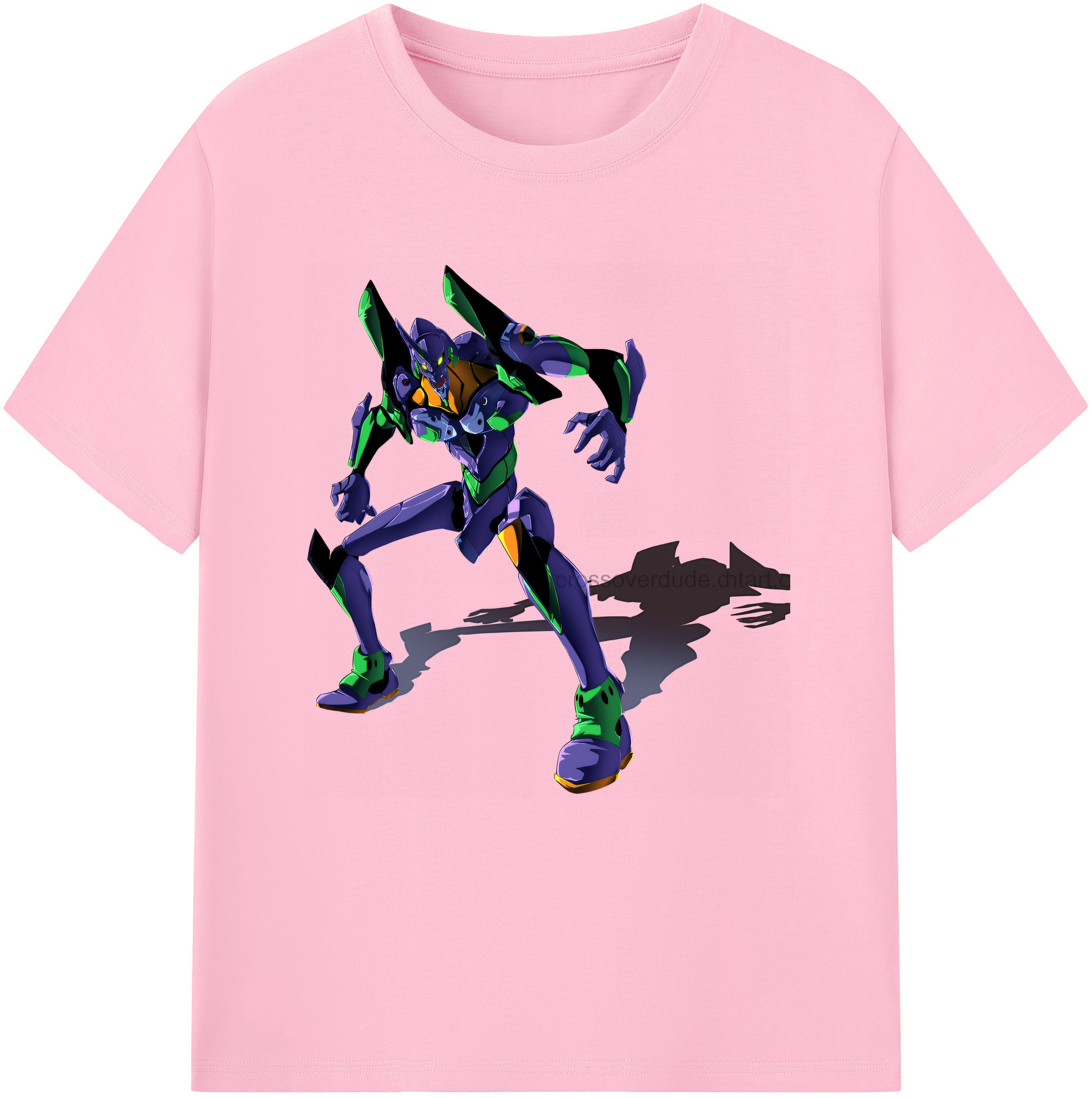 （画像用） EVA 新世紀エヴァンゲリオン 綿100％半袖Tシャツ（フロントプリント）