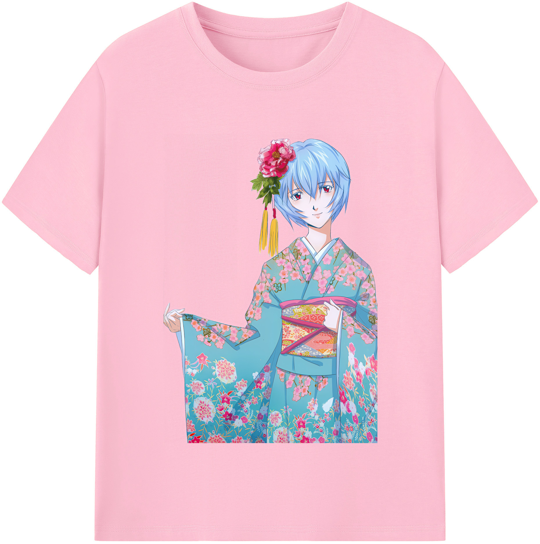 （画像用） EVA 新世紀エヴァンゲリオン 綿100％半袖Tシャツ（フロントプリント）