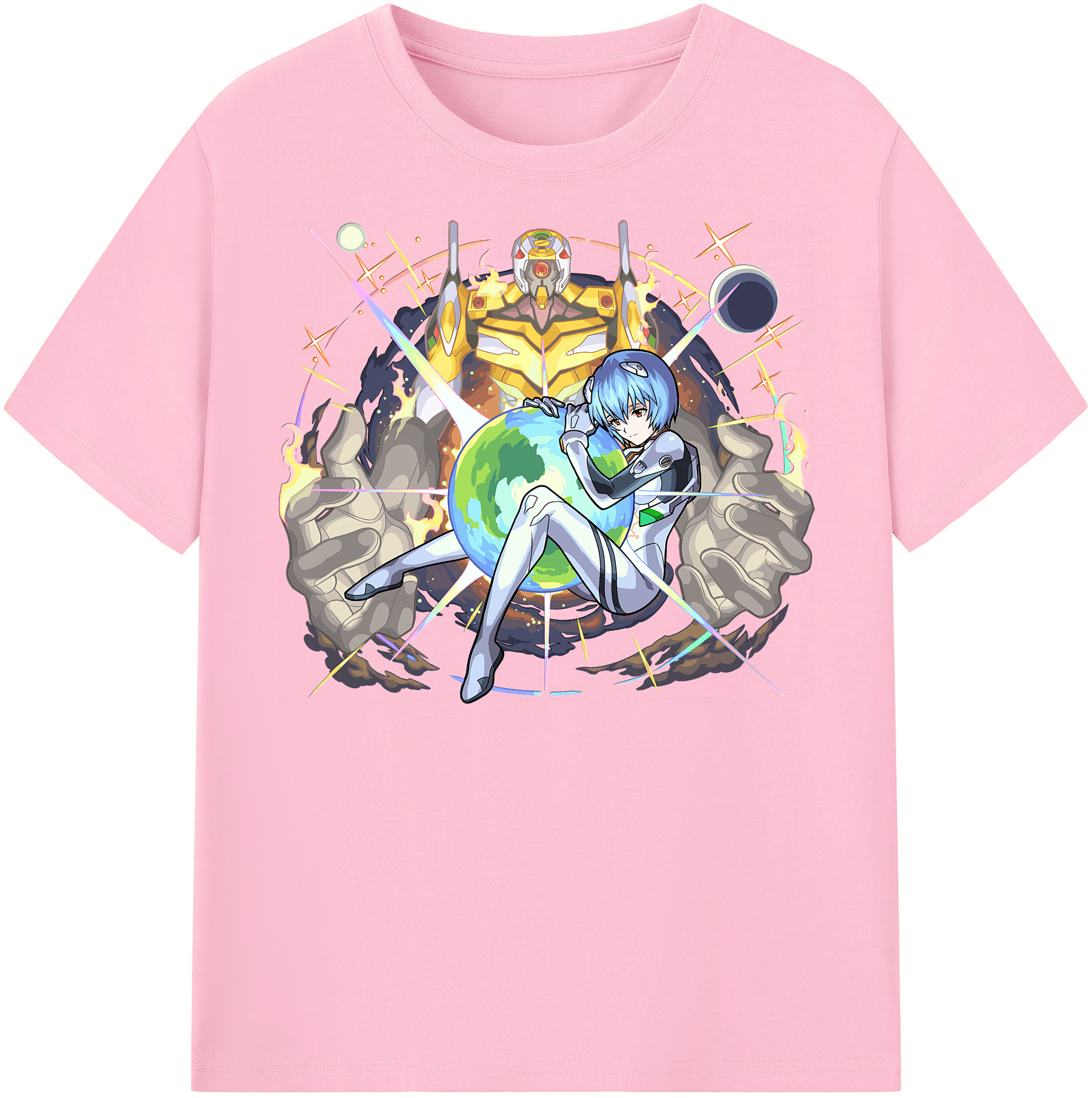 （画像用） EVA 新世紀エヴァンゲリオン 綿100％半袖Tシャツ（フロントプリント）