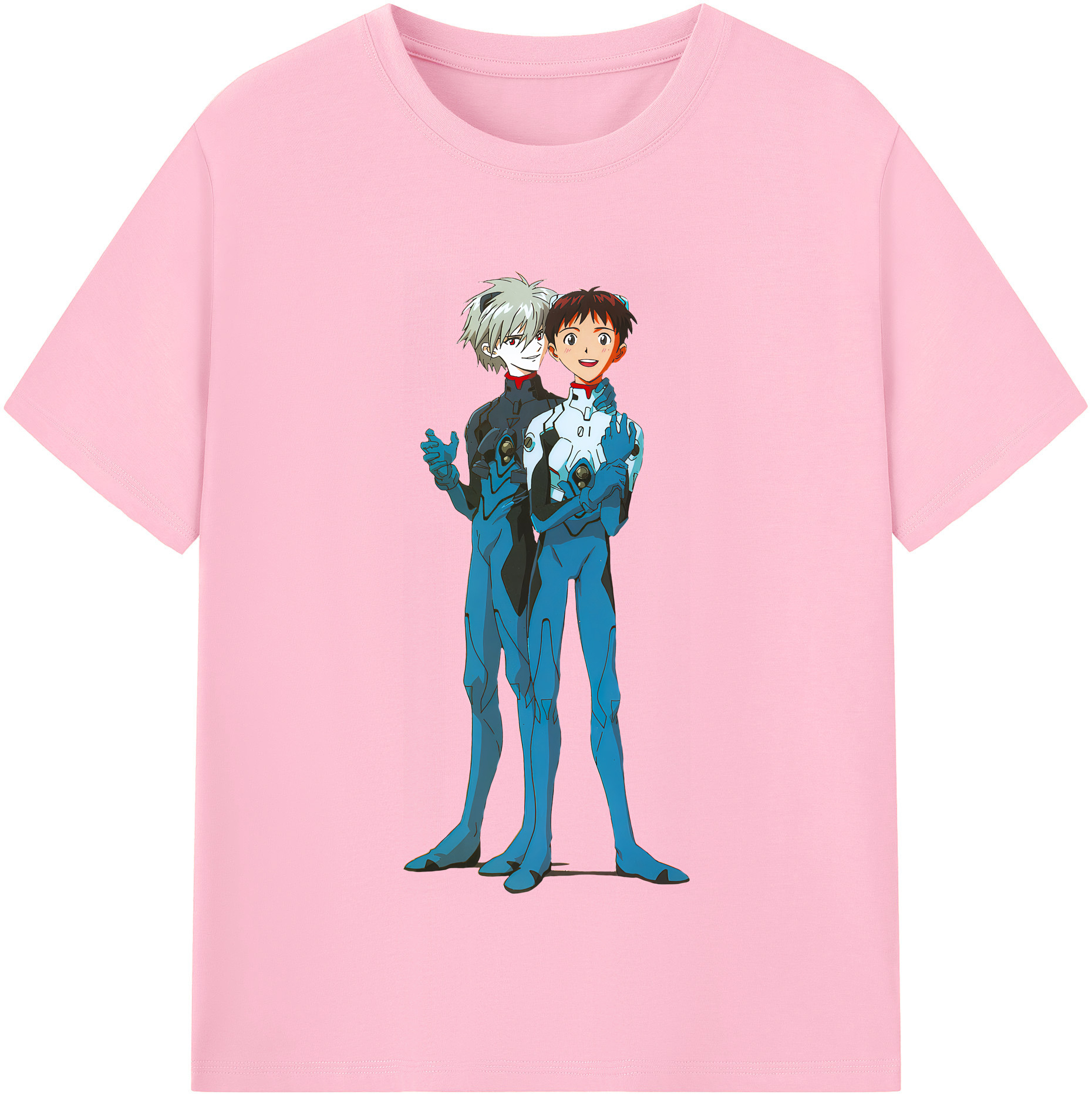 （画像用） EVA 新世紀エヴァンゲリオン 綿100％半袖Tシャツ（フロントプリント）