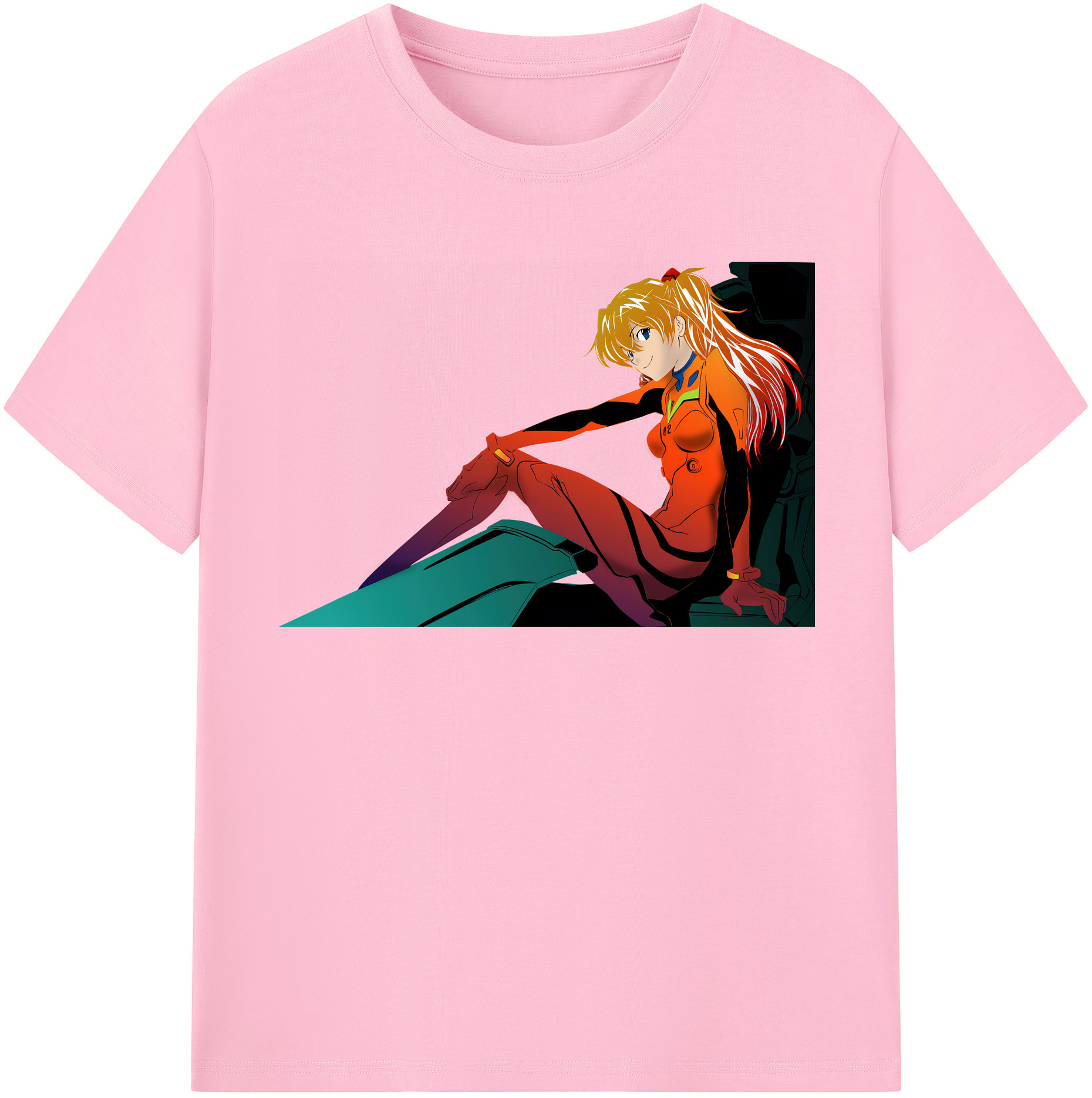 （画像用） EVA 新世紀エヴァンゲリオン 綿100％半袖Tシャツ（フロントプリント）