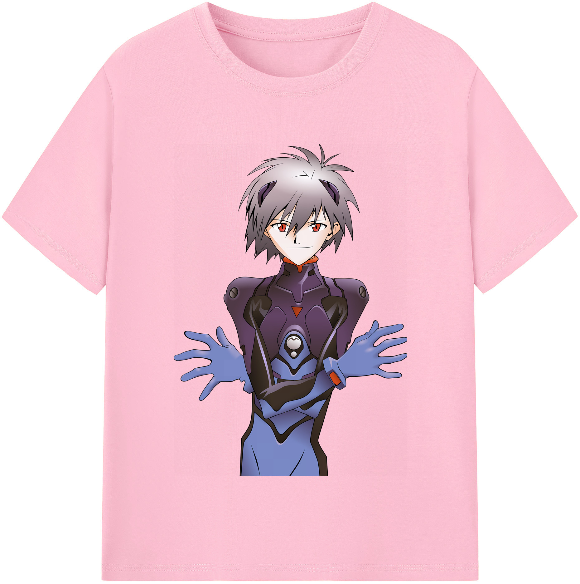 （画像用） EVA 新世紀エヴァンゲリオン 綿100％半袖Tシャツ（フロントプリント）